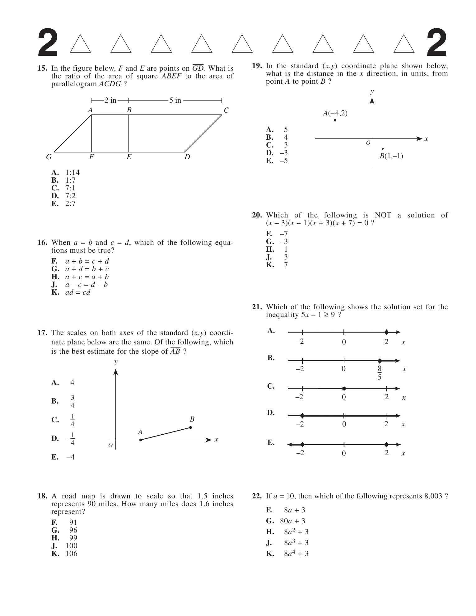 Source page for act-2000-form-57b-math-017