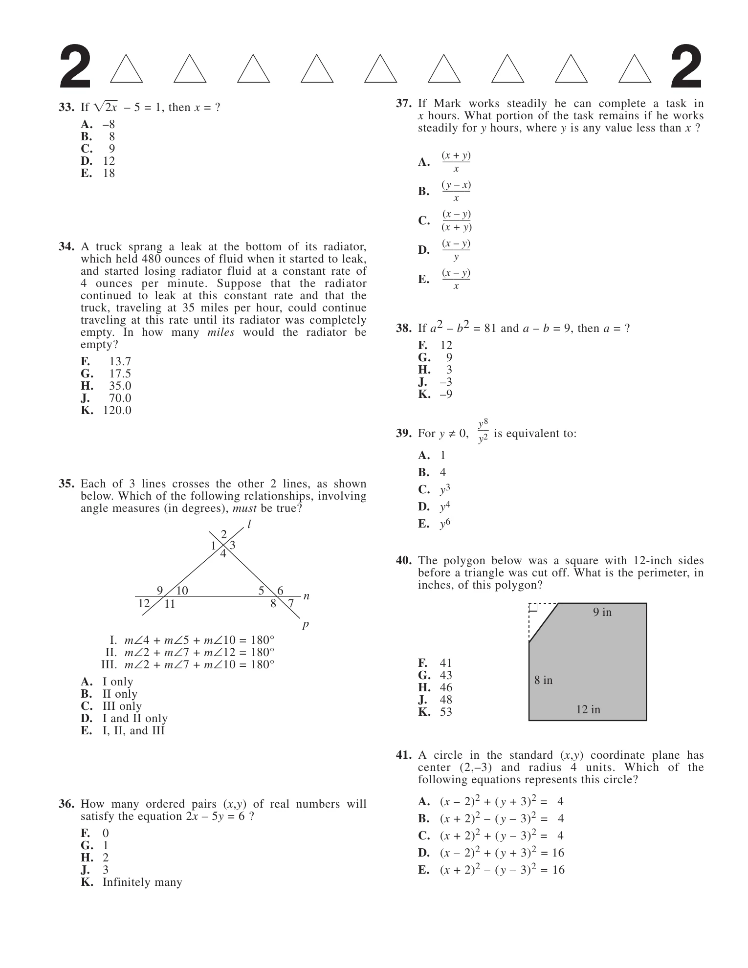 Source page for act-2000-form-57b-math-036