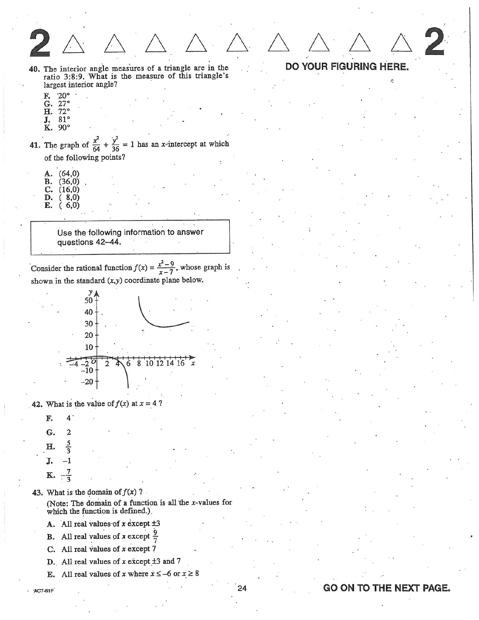 Source page for act-april-2004-form-61f-math-040