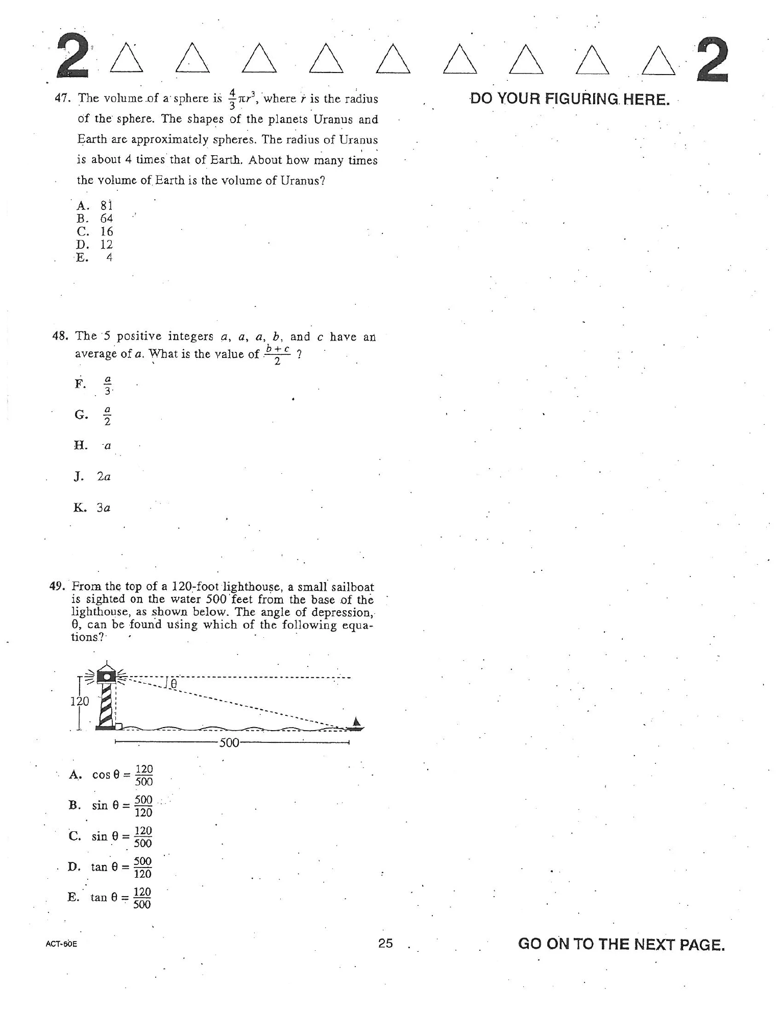 Source page for act-april-2005-form-60e-math-048