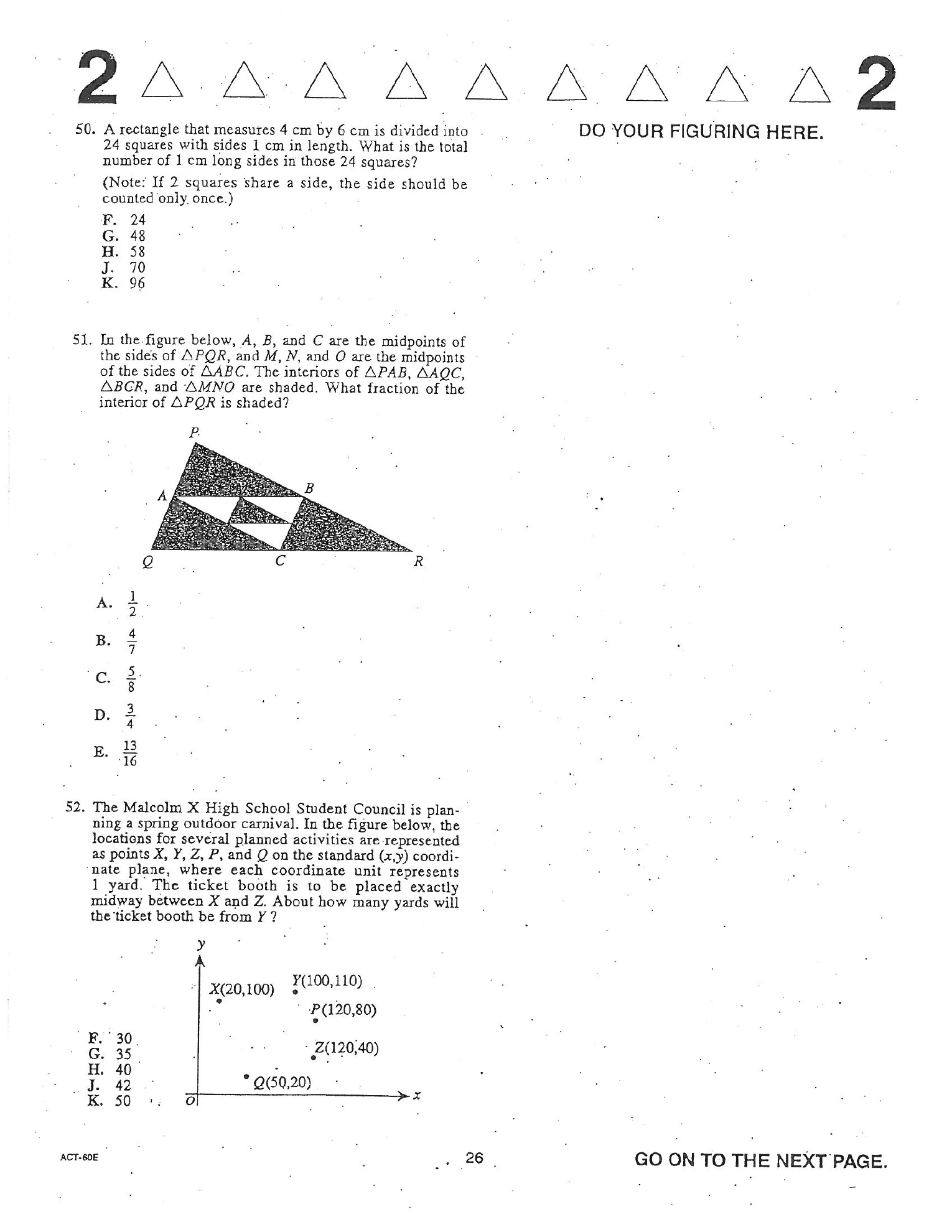Source page for act-april-2005-form-60e-math-052