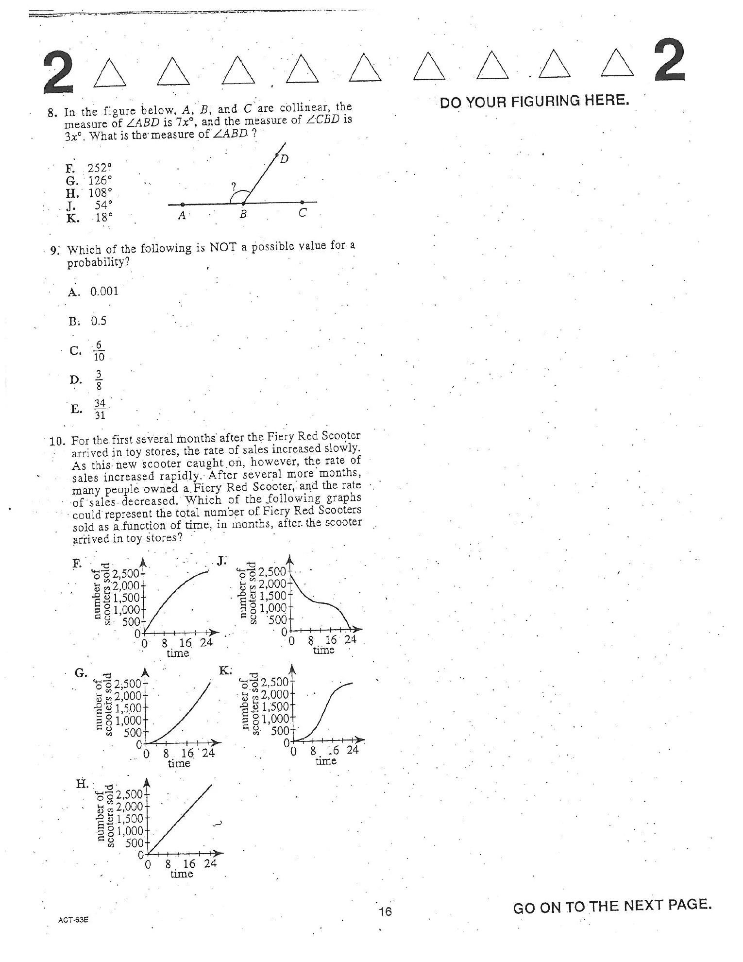 Source page for act-april-2006-form-63e-math-008