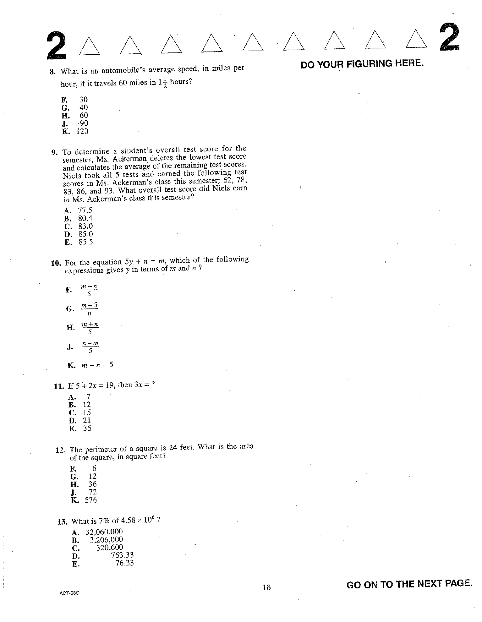 Source page for act-april-2010-form-68g-math-008