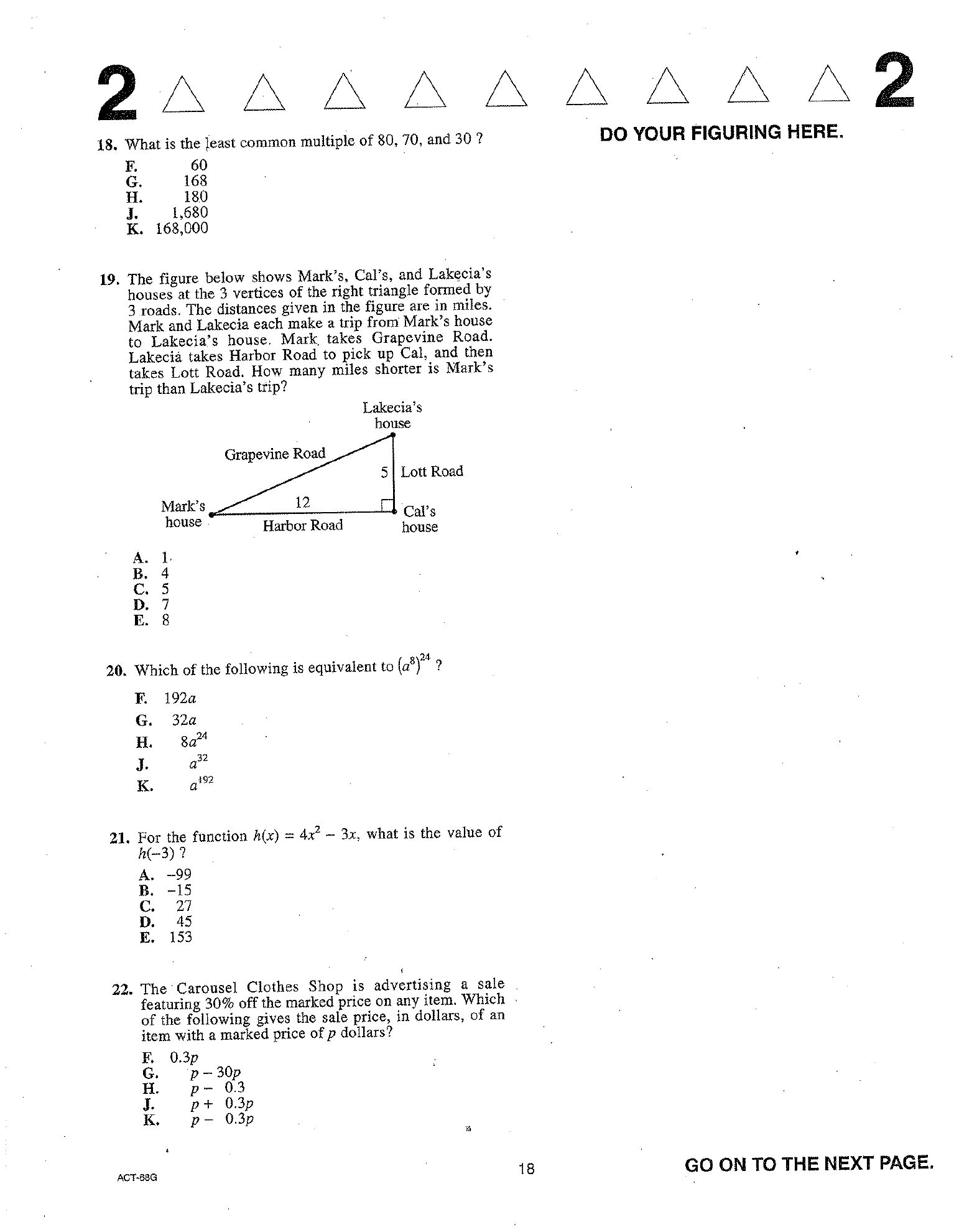 Source page for act-april-2010-form-68g-math-018