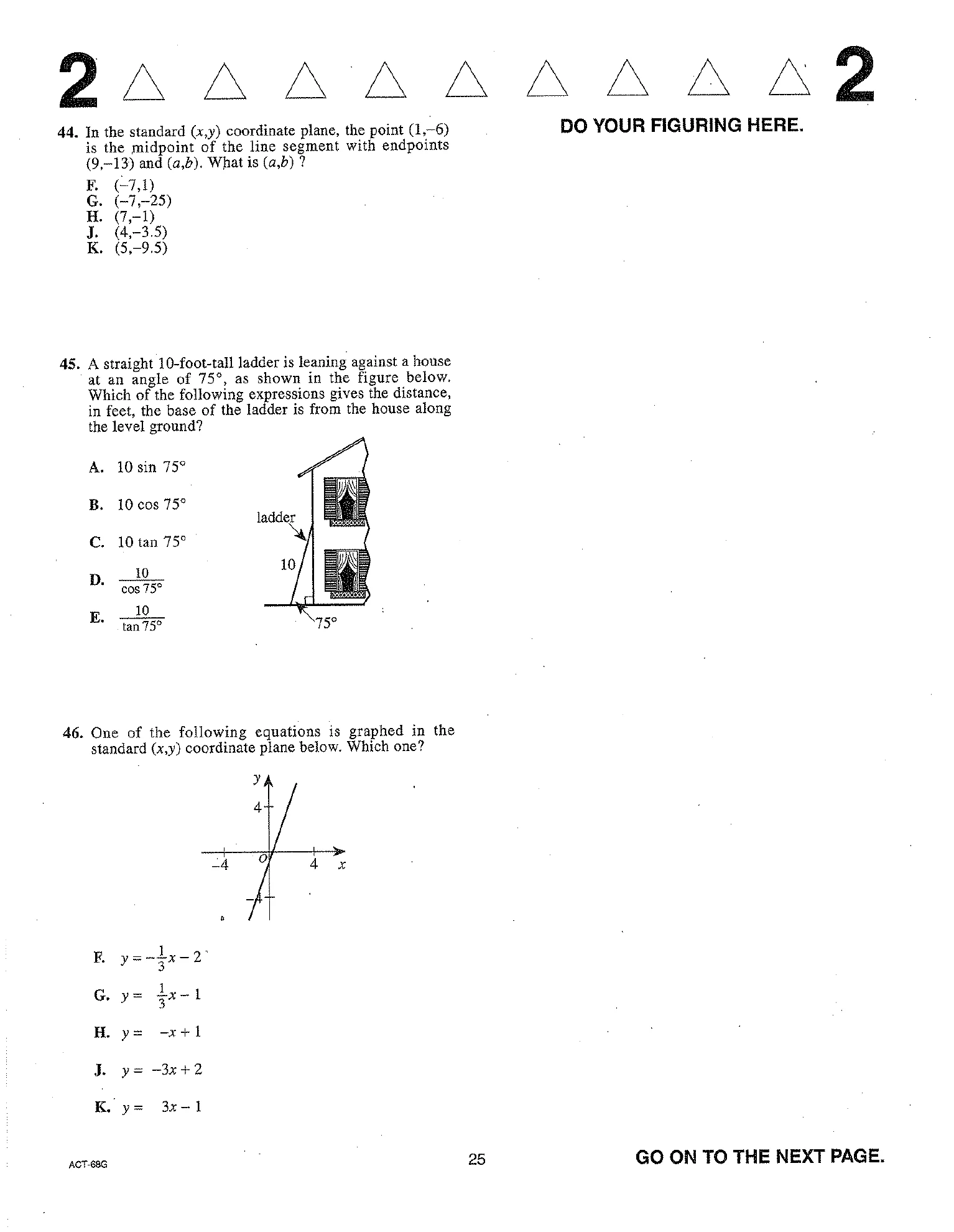 Source page for act-april-2010-form-68g-math-045