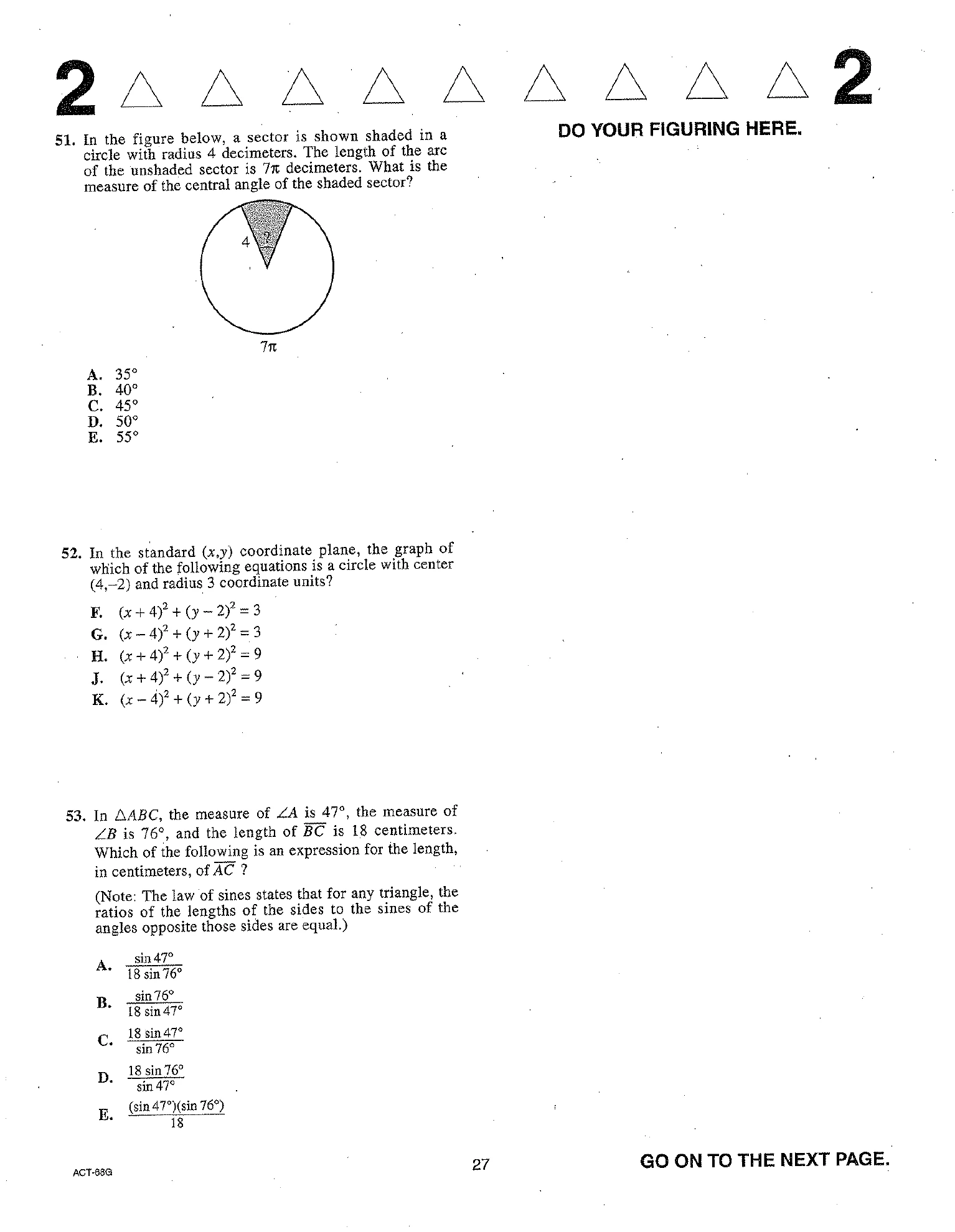 Source page for act-april-2010-form-68g-math-053