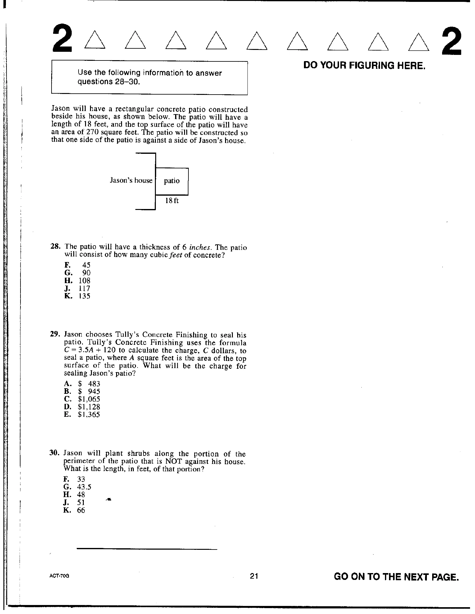 Source page for act-april-2012-form-70g-math-028