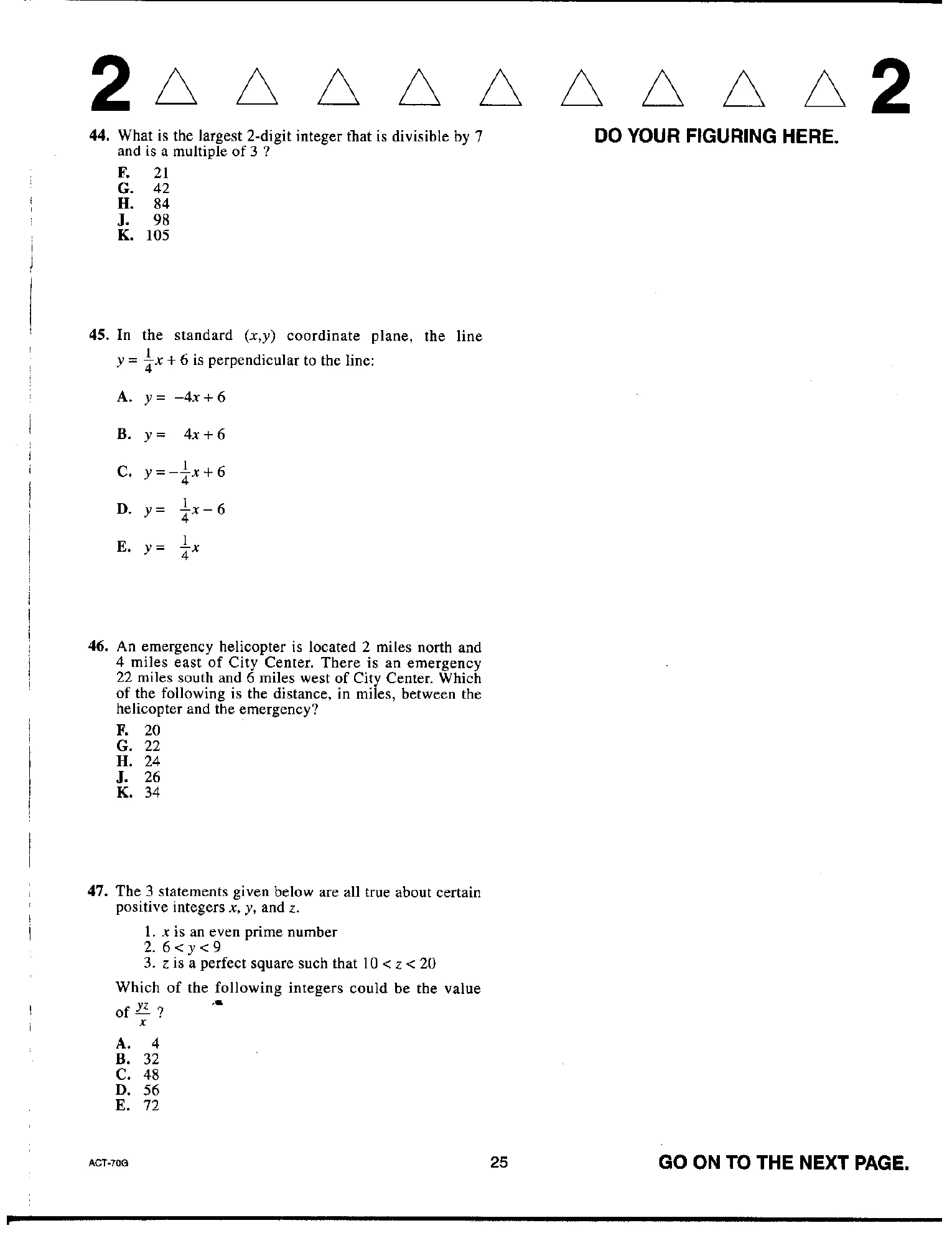 Source page for act-april-2012-form-70g-math-044