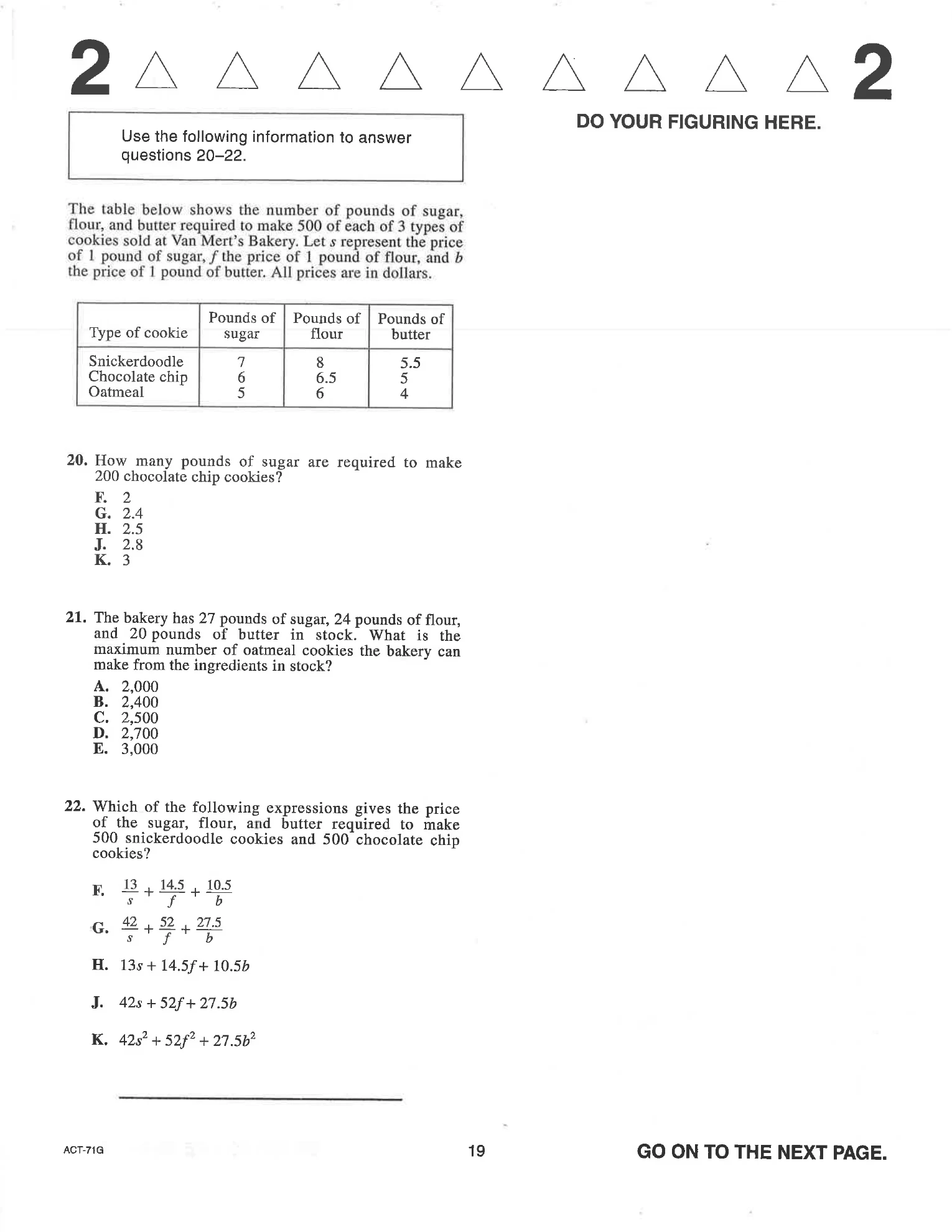 Source page for act-april-2013-form-71g-math-010