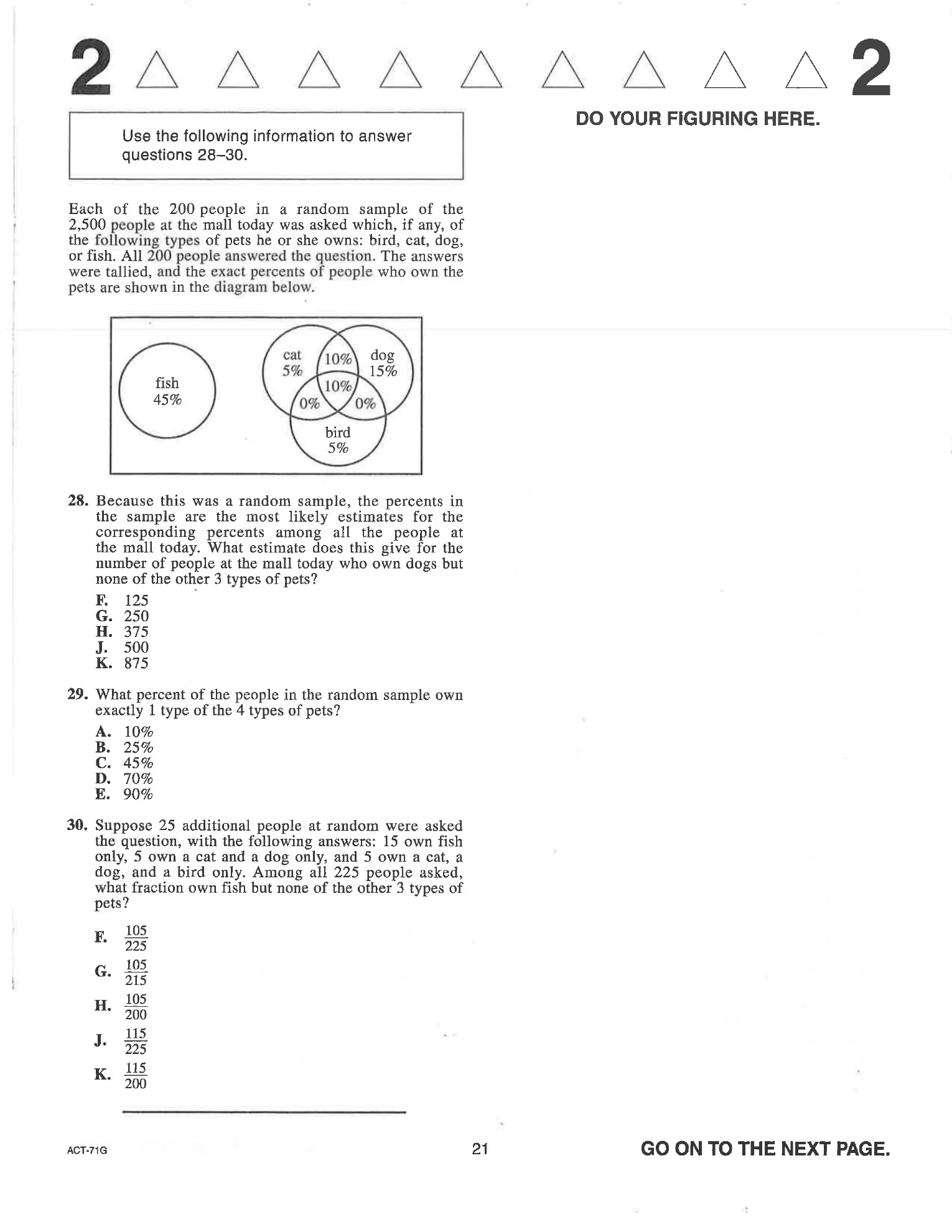 Source page for act-april-2013-form-71g-math-030