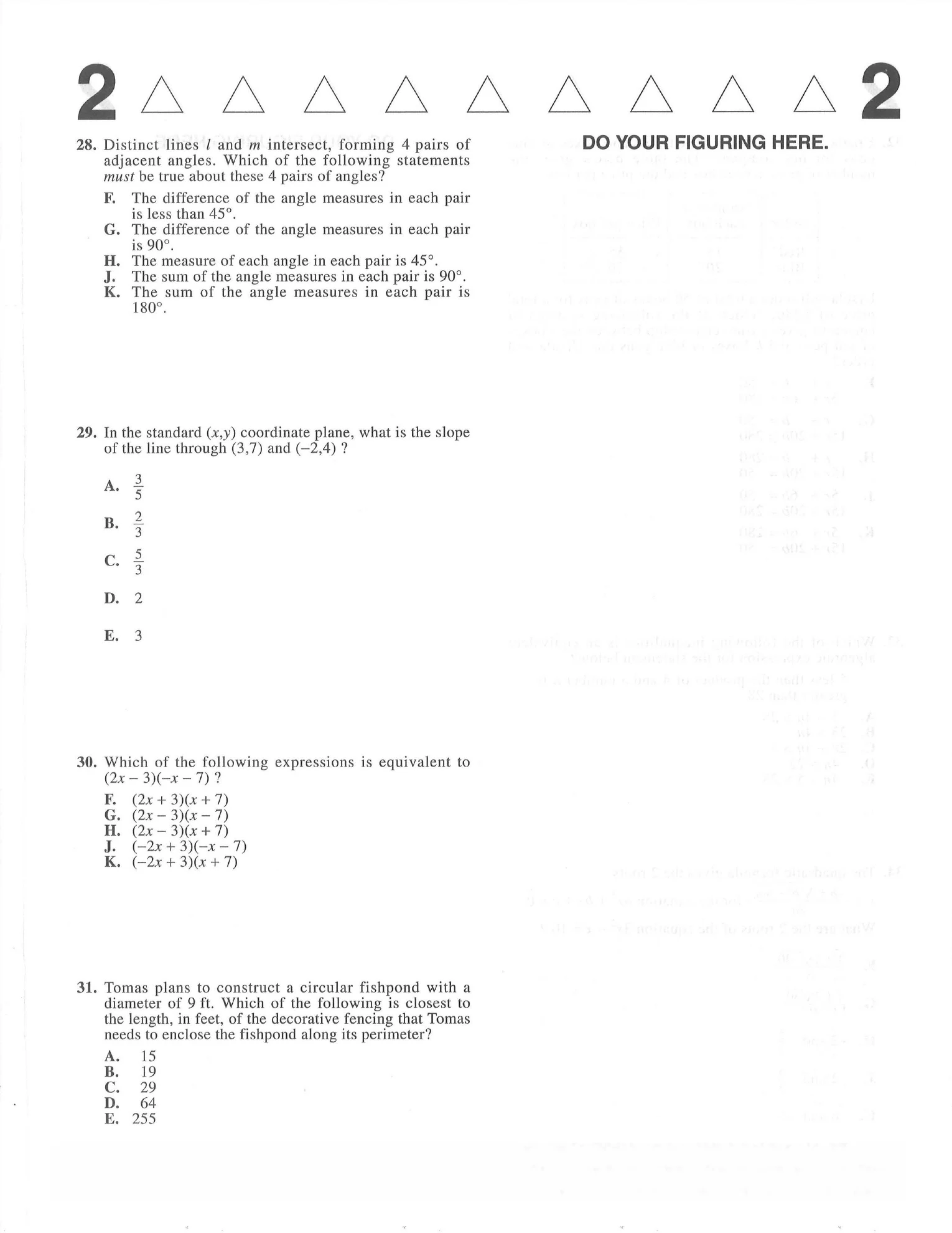 Source page for act-april-2014-form-71h-math-028
