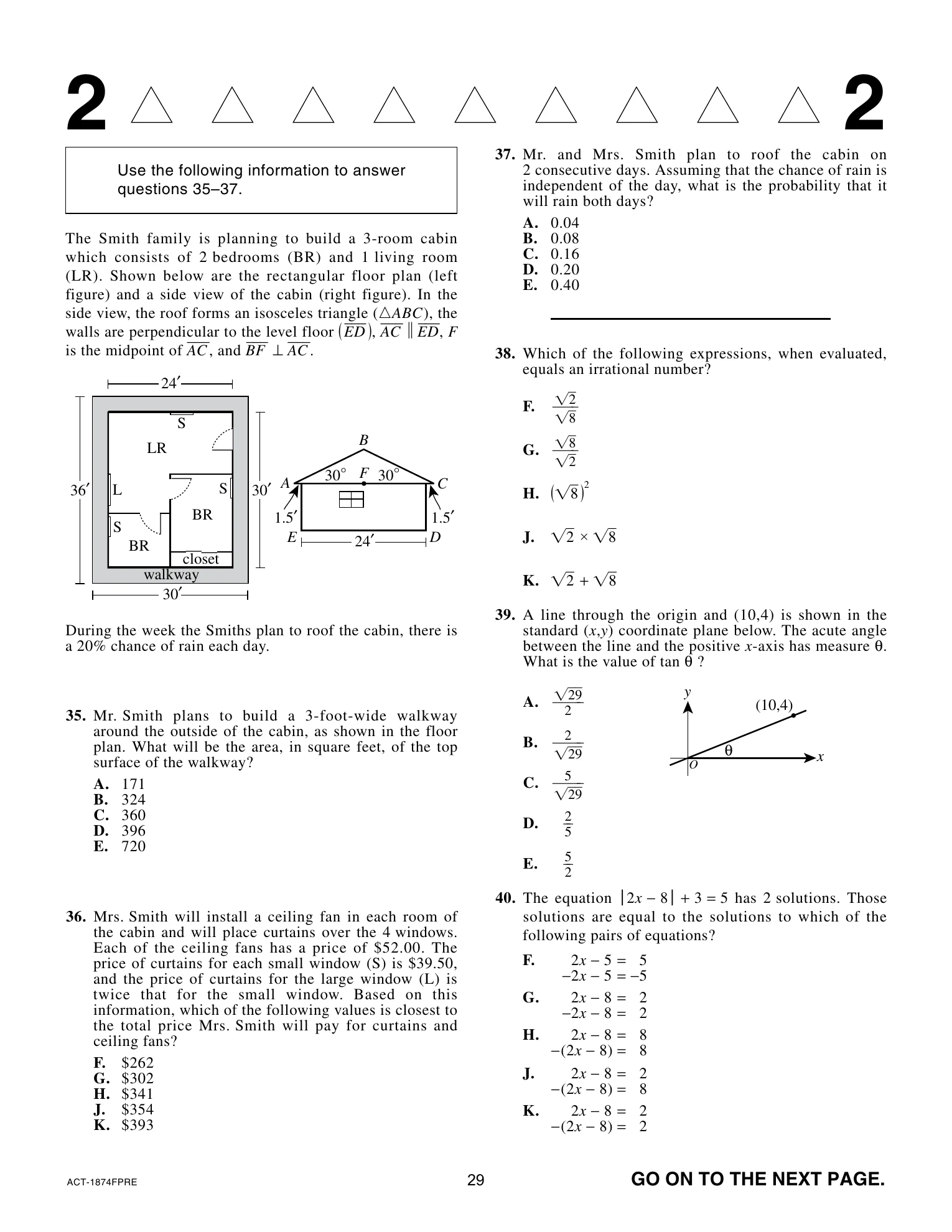 Source page for act-april-2017-form-74f-math-038