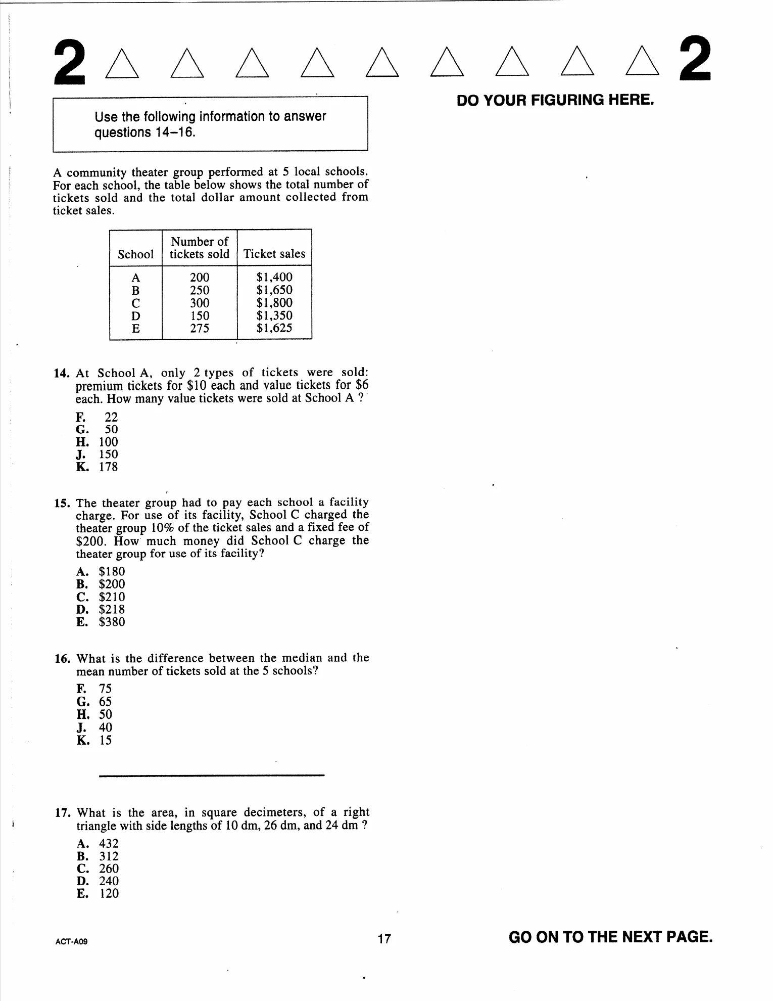 Source page for act-april-2018-form-a09-math-015