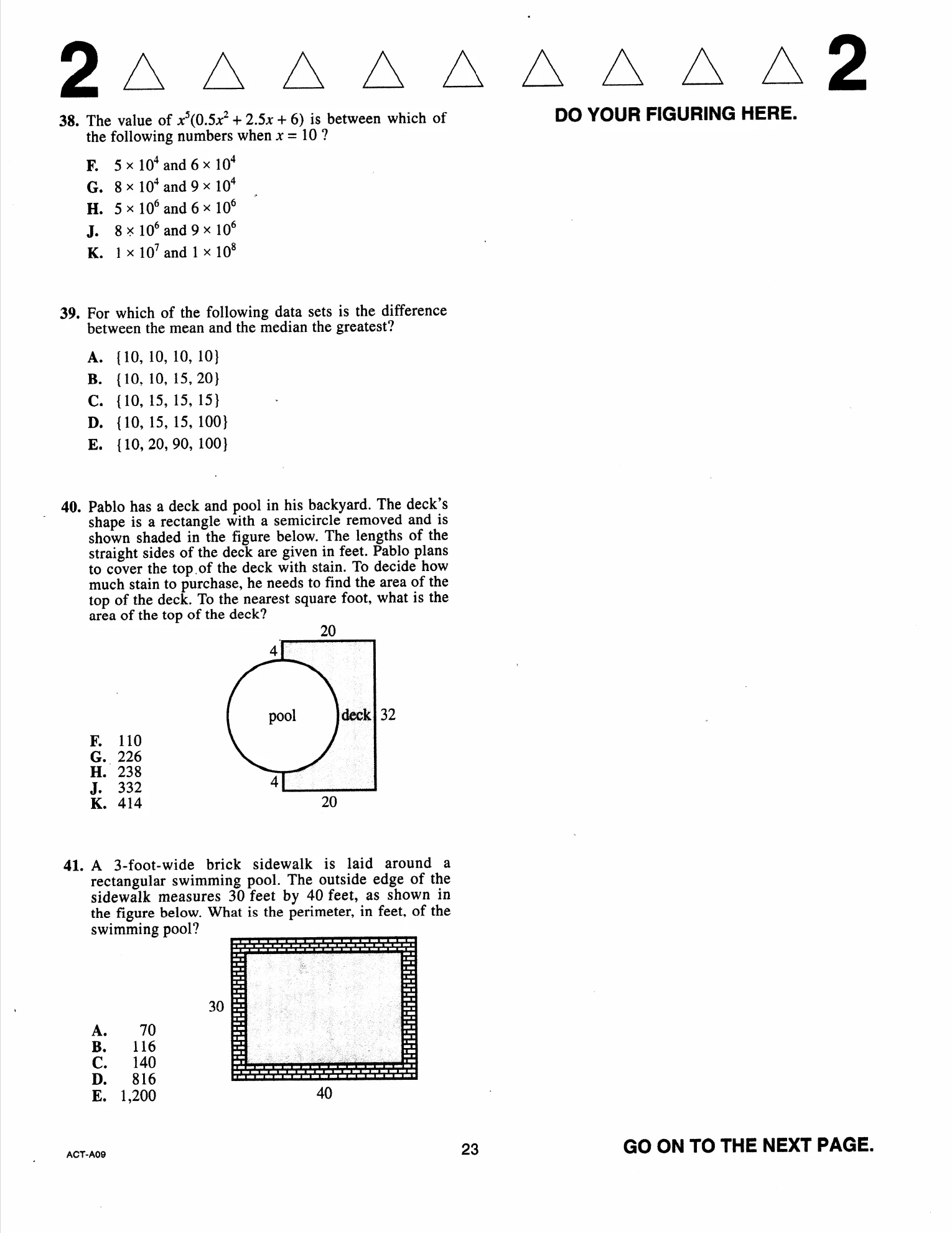 Source page for act-april-2018-form-a09-math-041