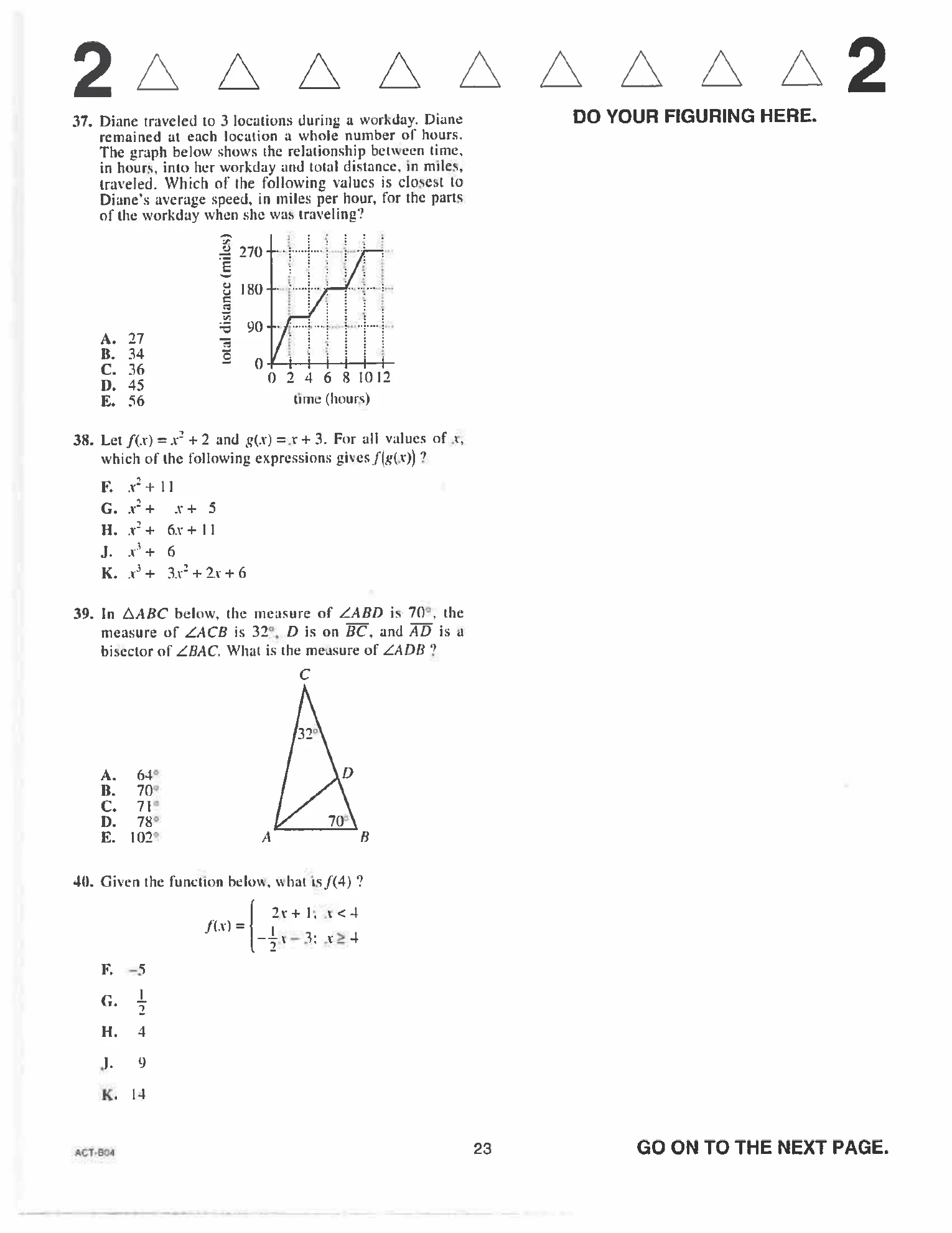 Source page for act-april-2019-form-b04-math-038