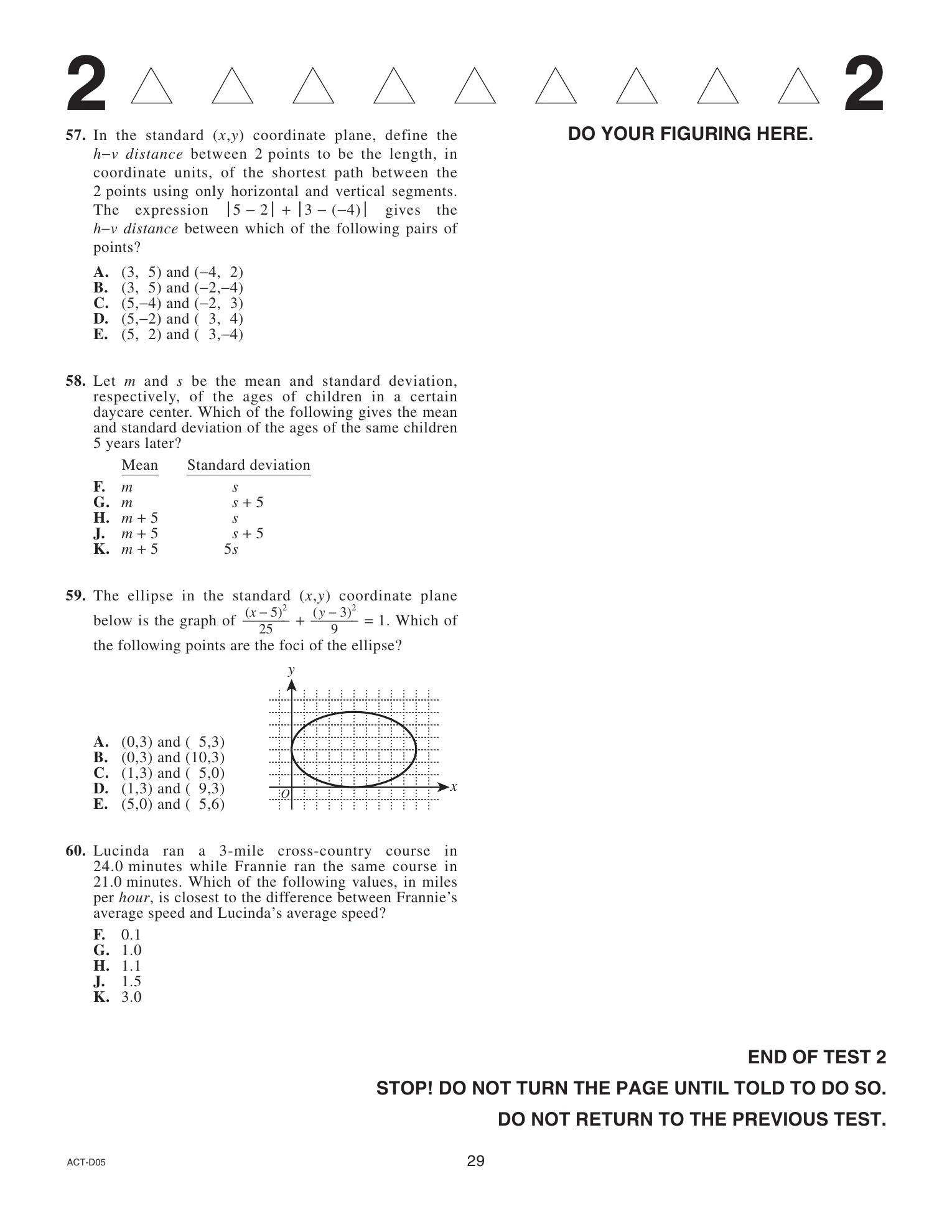 Source page for act-april-2021-form-d05-math-060