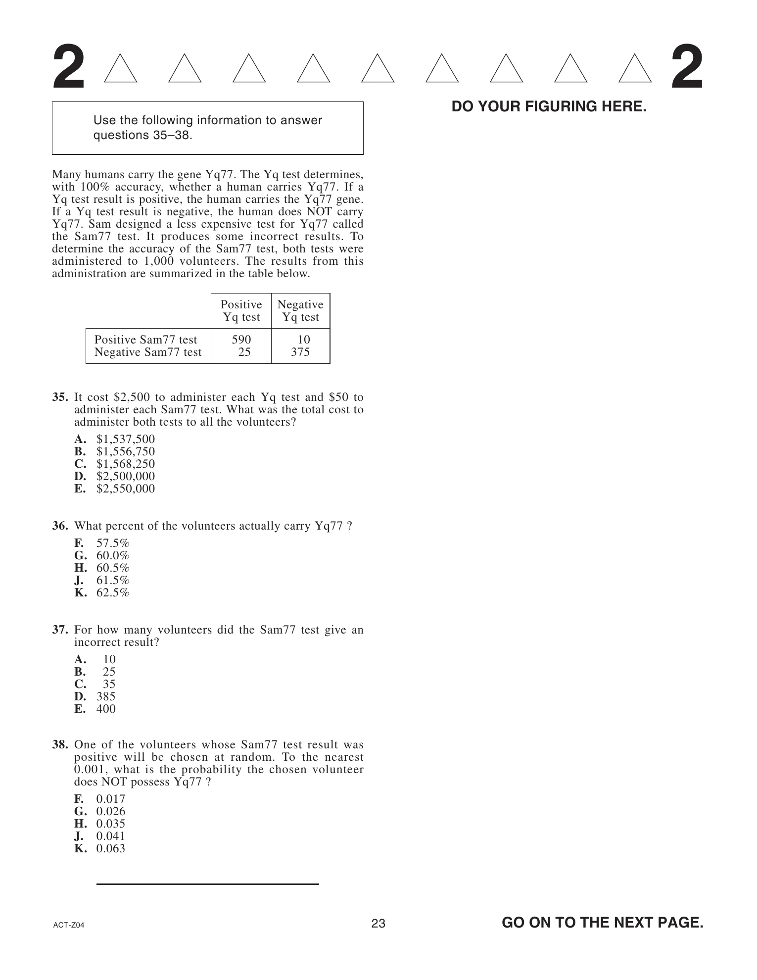 Source page for act-april-2021-form-z04-math-038