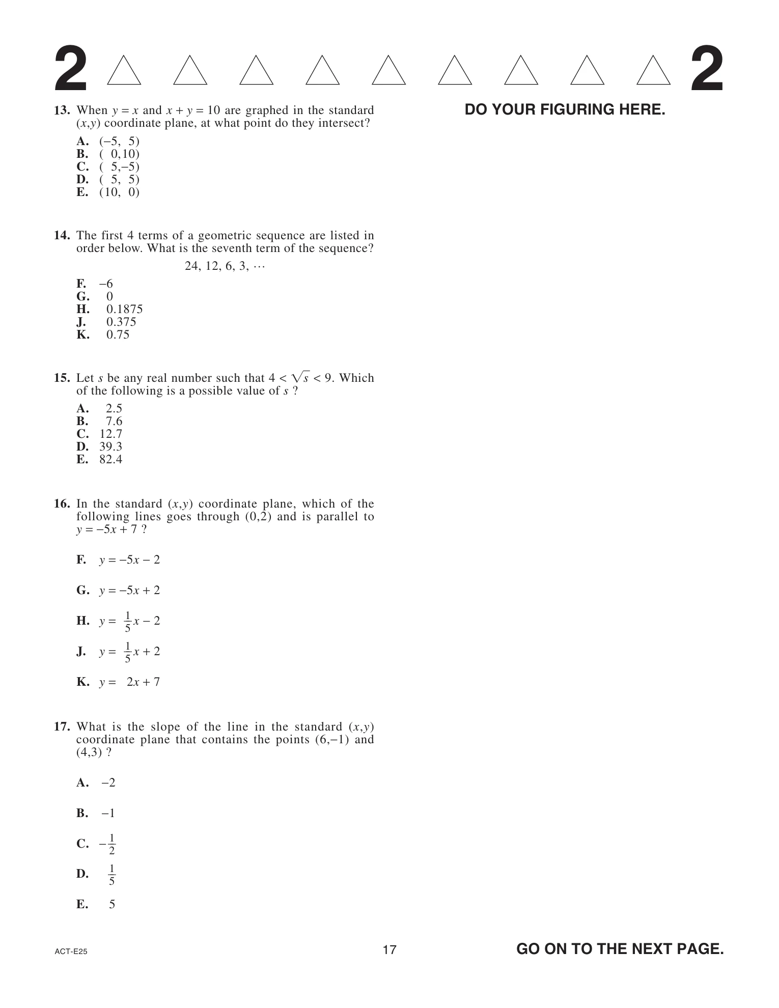 Source page for act-april-2022-form-e25-math-017