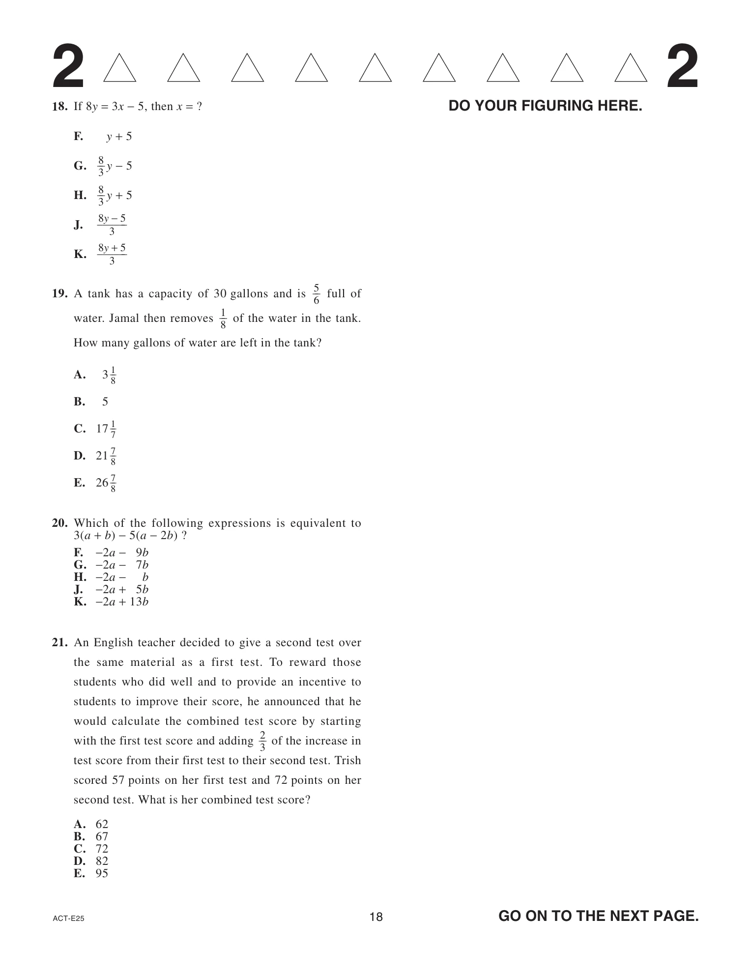 Source page for act-april-2022-form-e25-math-018