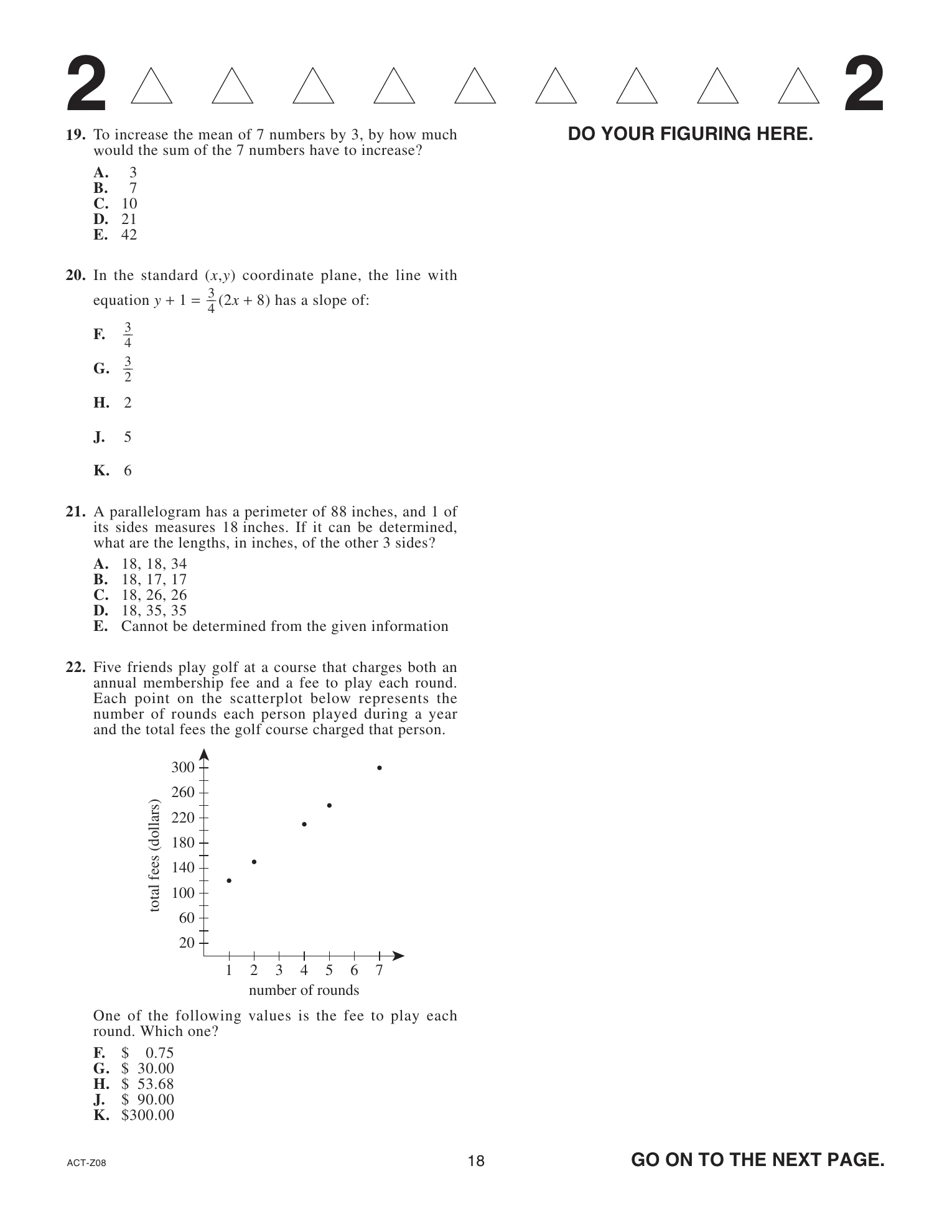 Source page for act-april-2022-form-z08-math-020