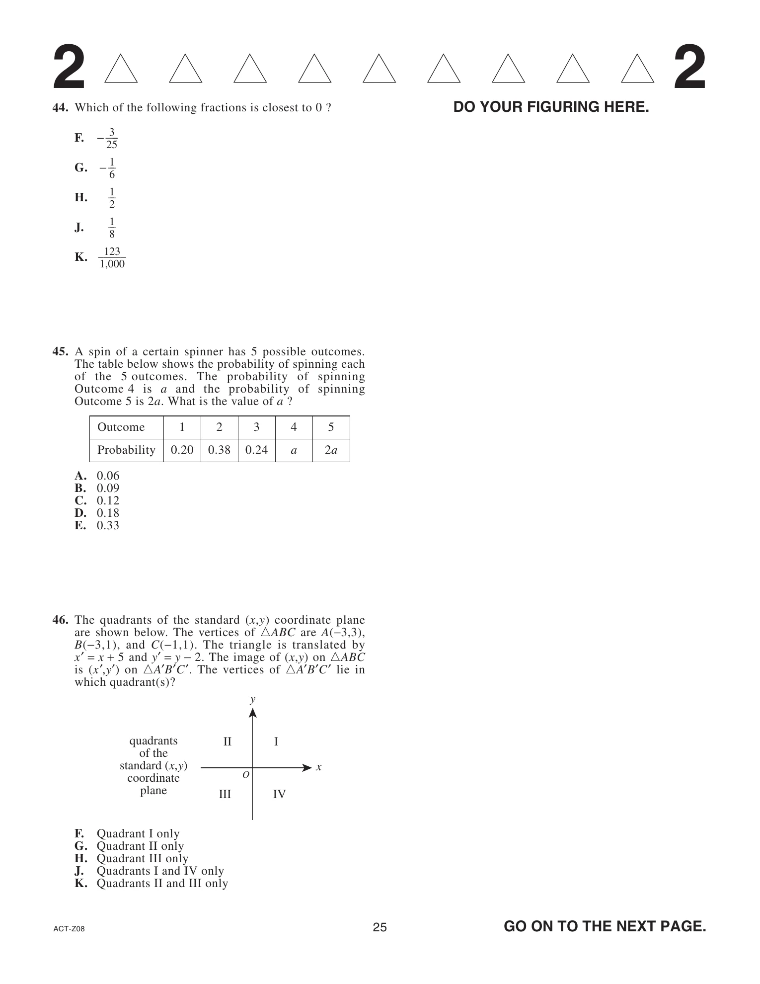Source page for act-april-2022-form-z08-math-044