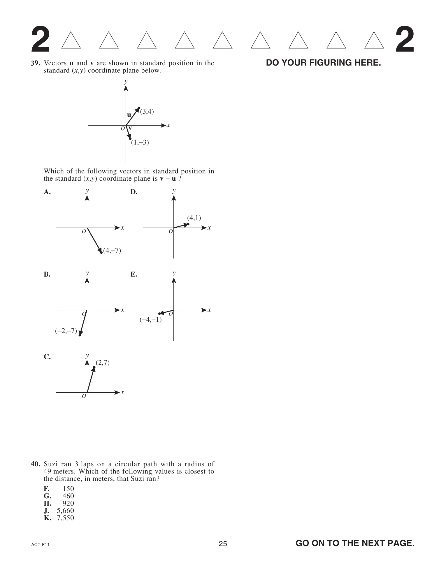 Source page for act-april-2023-form-f11-math-040