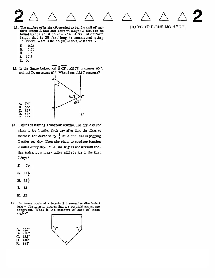 Source page for act-december-2003-form-61e-math-012