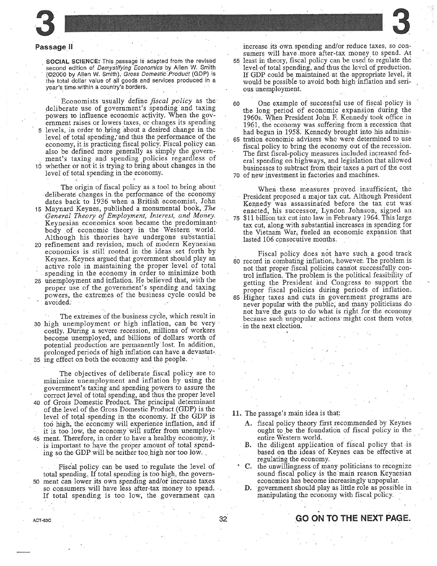 Source page for act-december-2005-form-63c-math-011