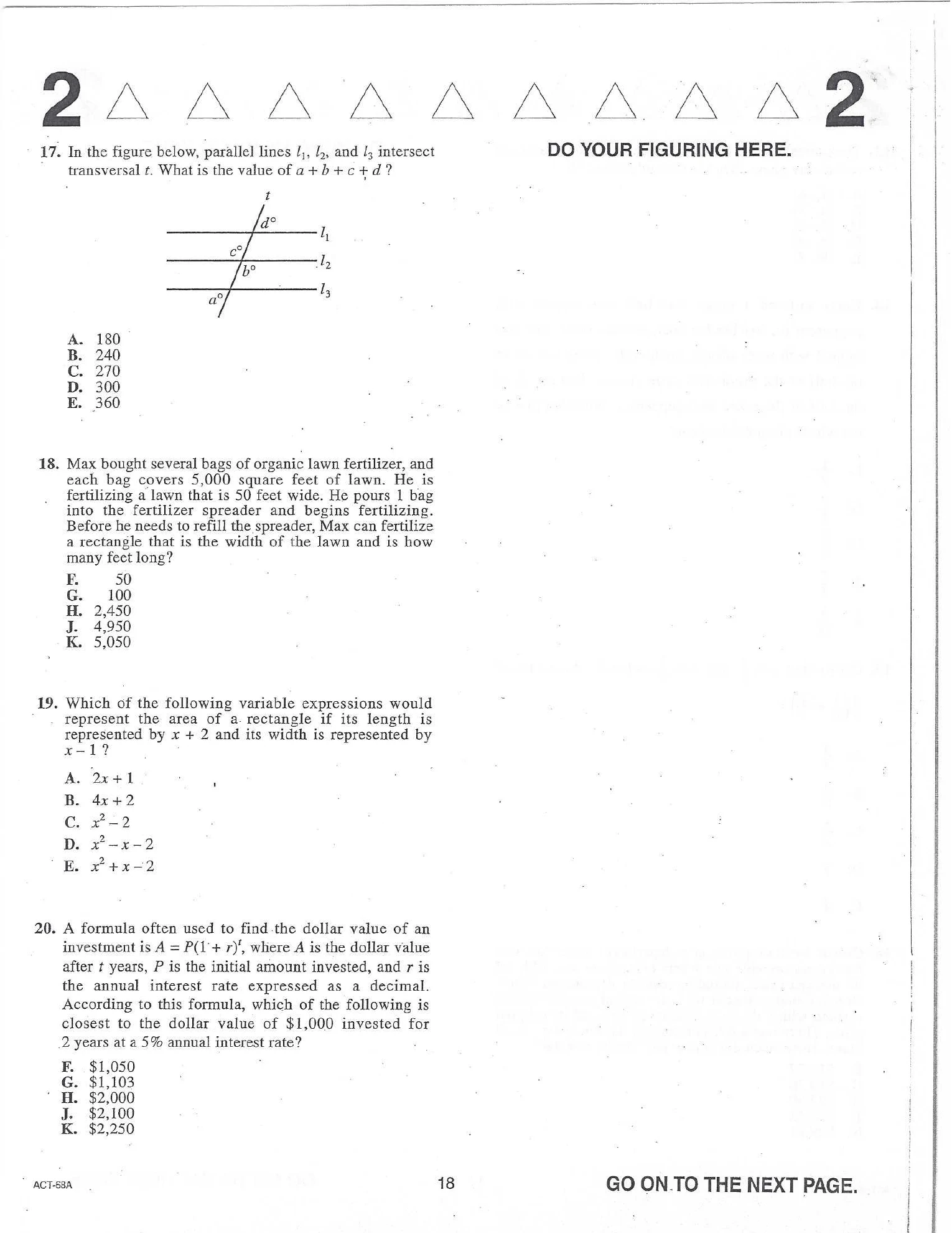 Source page for act-december-2009-form-68a-math-018