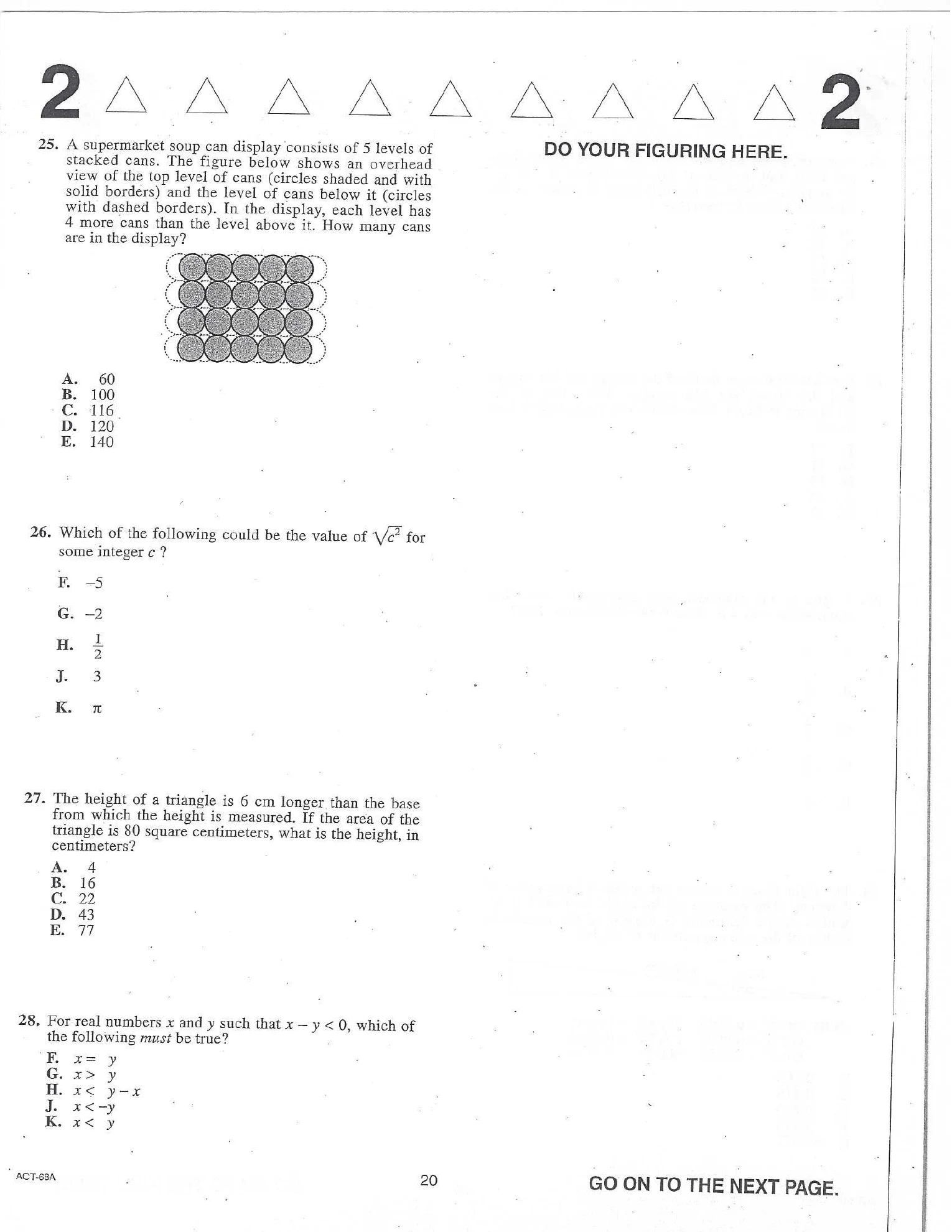 Source page for act-december-2009-form-68a-math-026