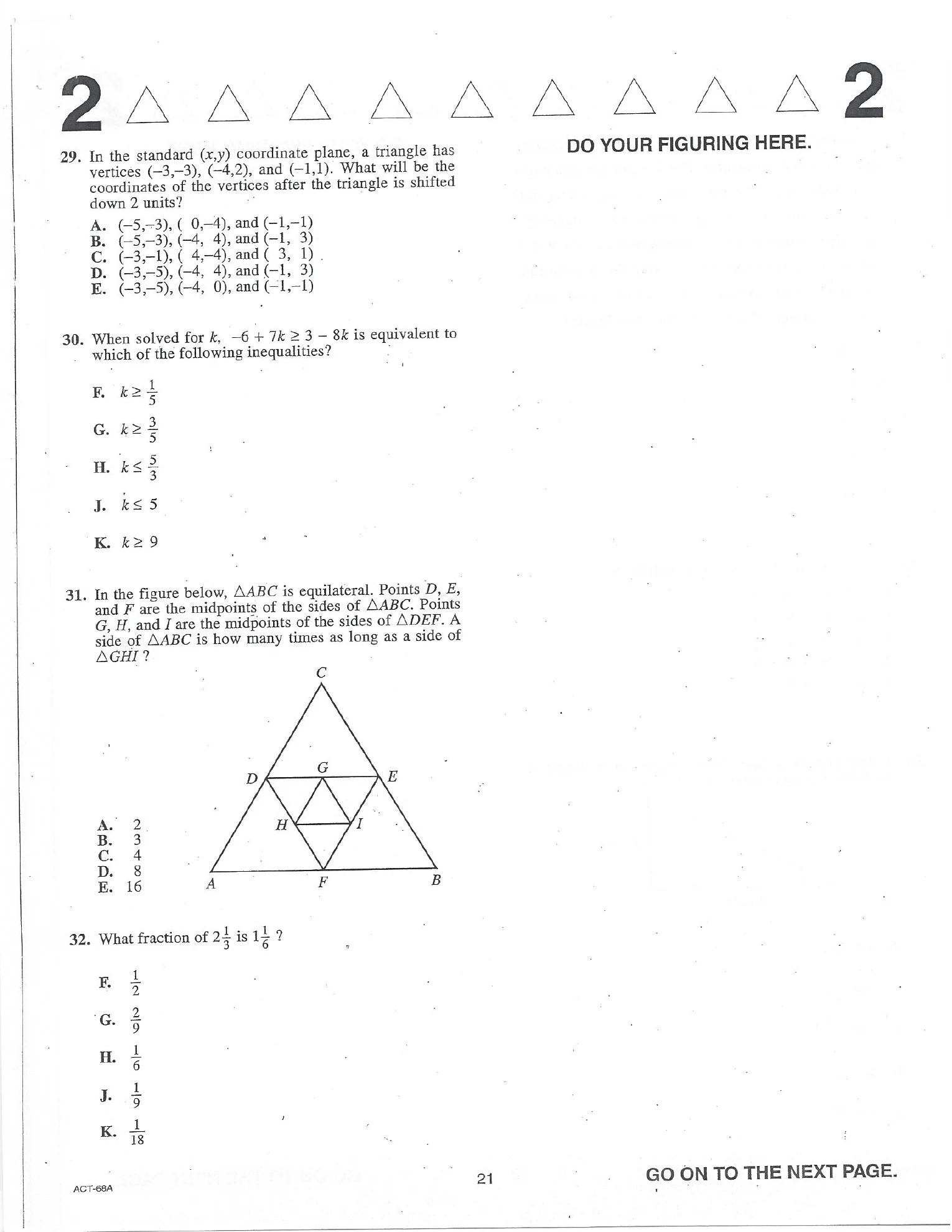 Source page for act-december-2009-form-68a-math-029