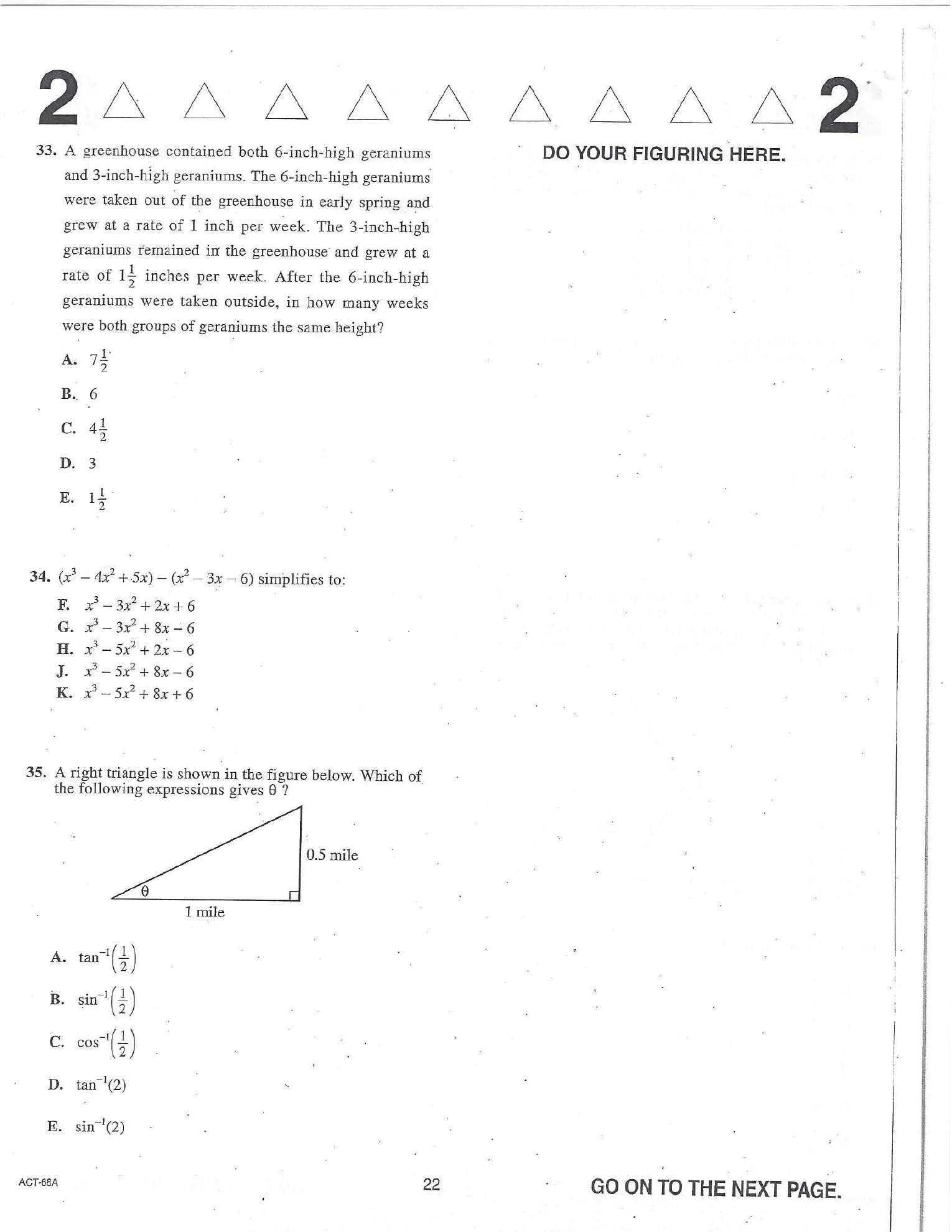 Source page for act-december-2009-form-68a-math-033