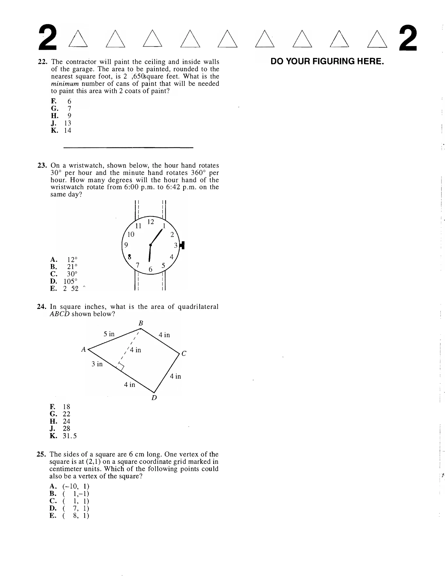 Source page for act-december-2011-form-70a-math-022