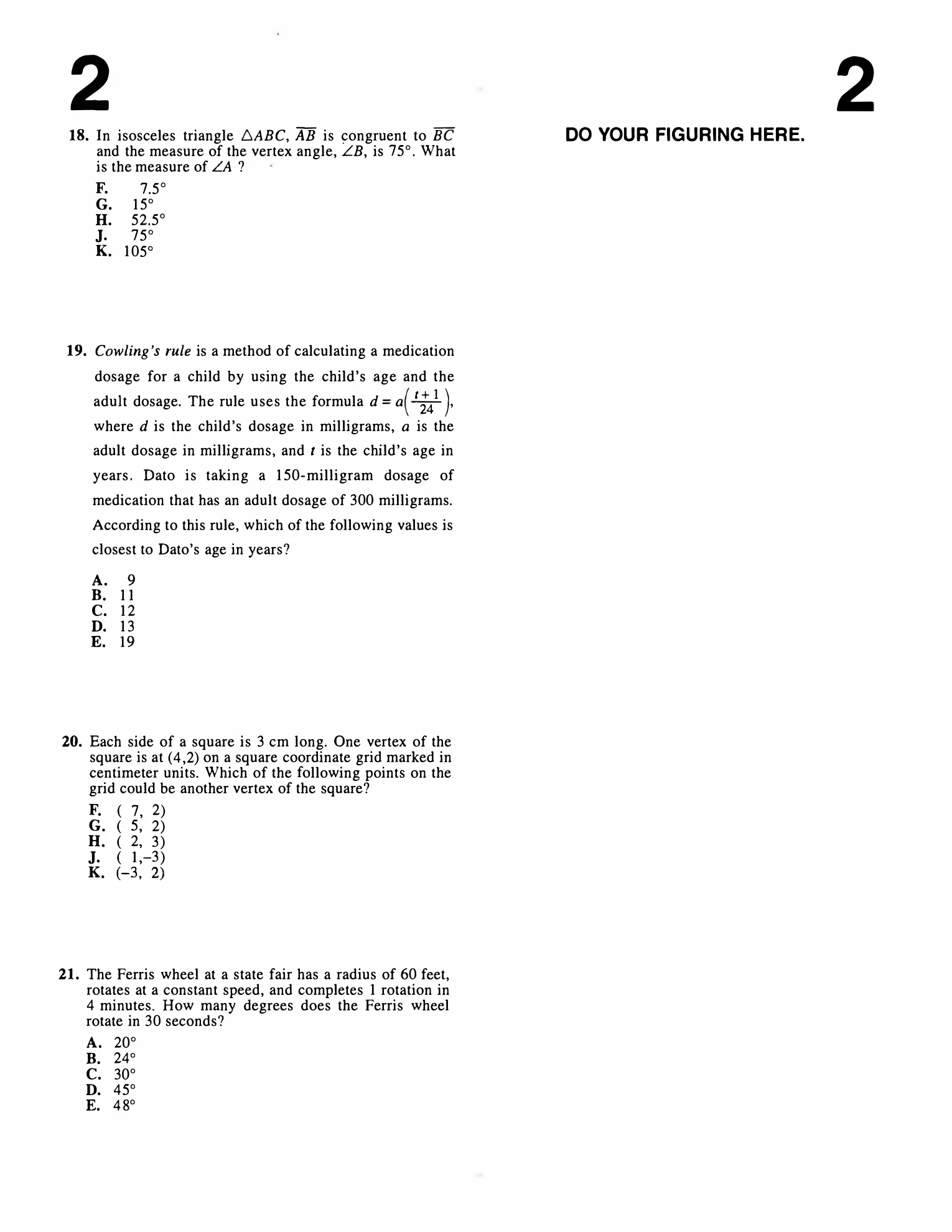 Source page for act-december-2014-form-72g-math-019