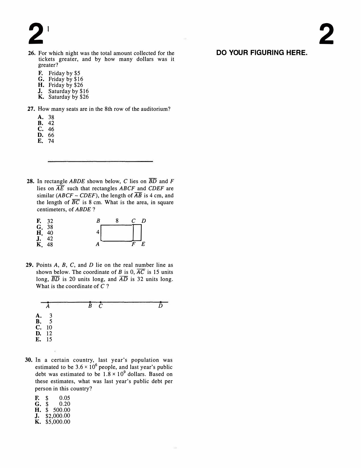 Source page for act-december-2014-form-72g-math-028
