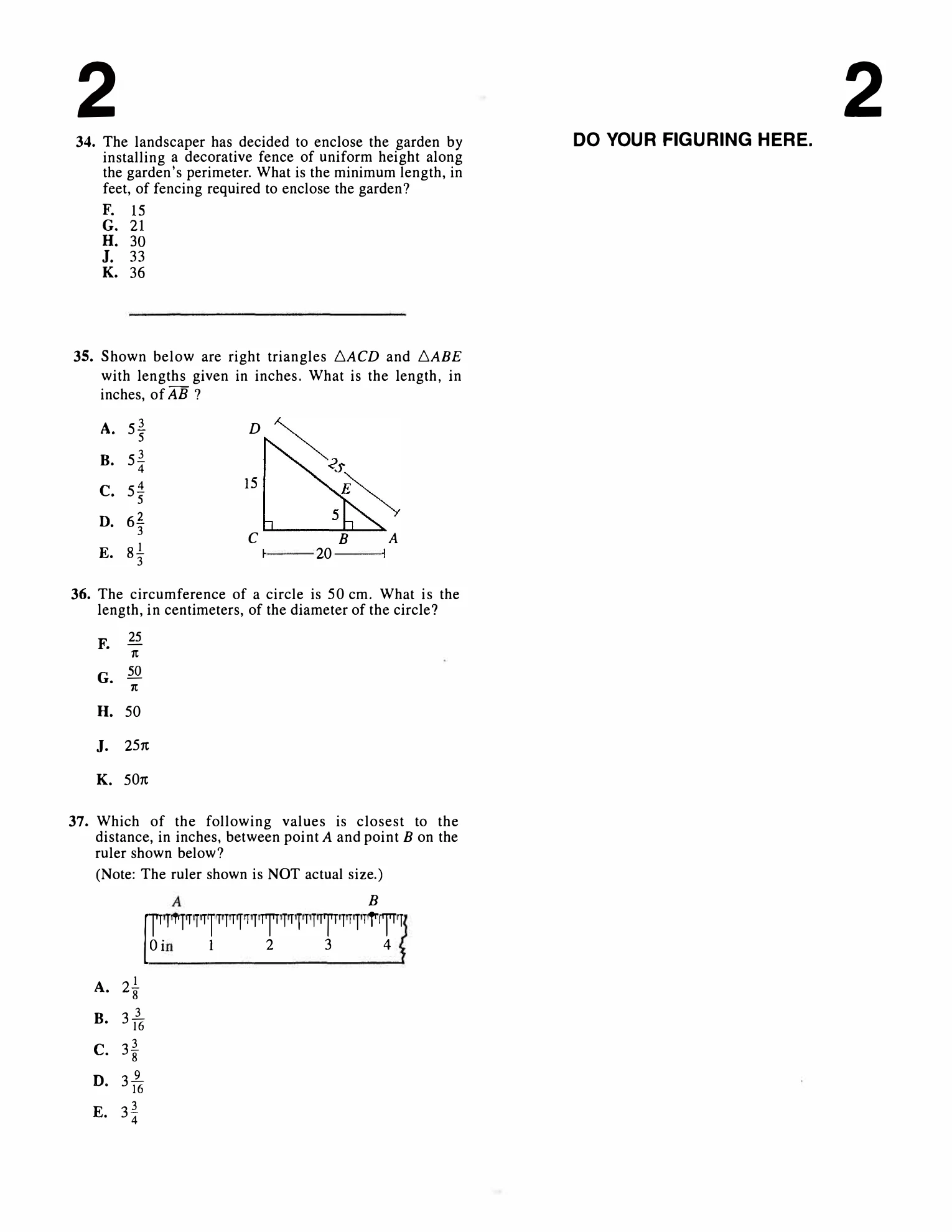 Source page for act-december-2014-form-72g-math-035