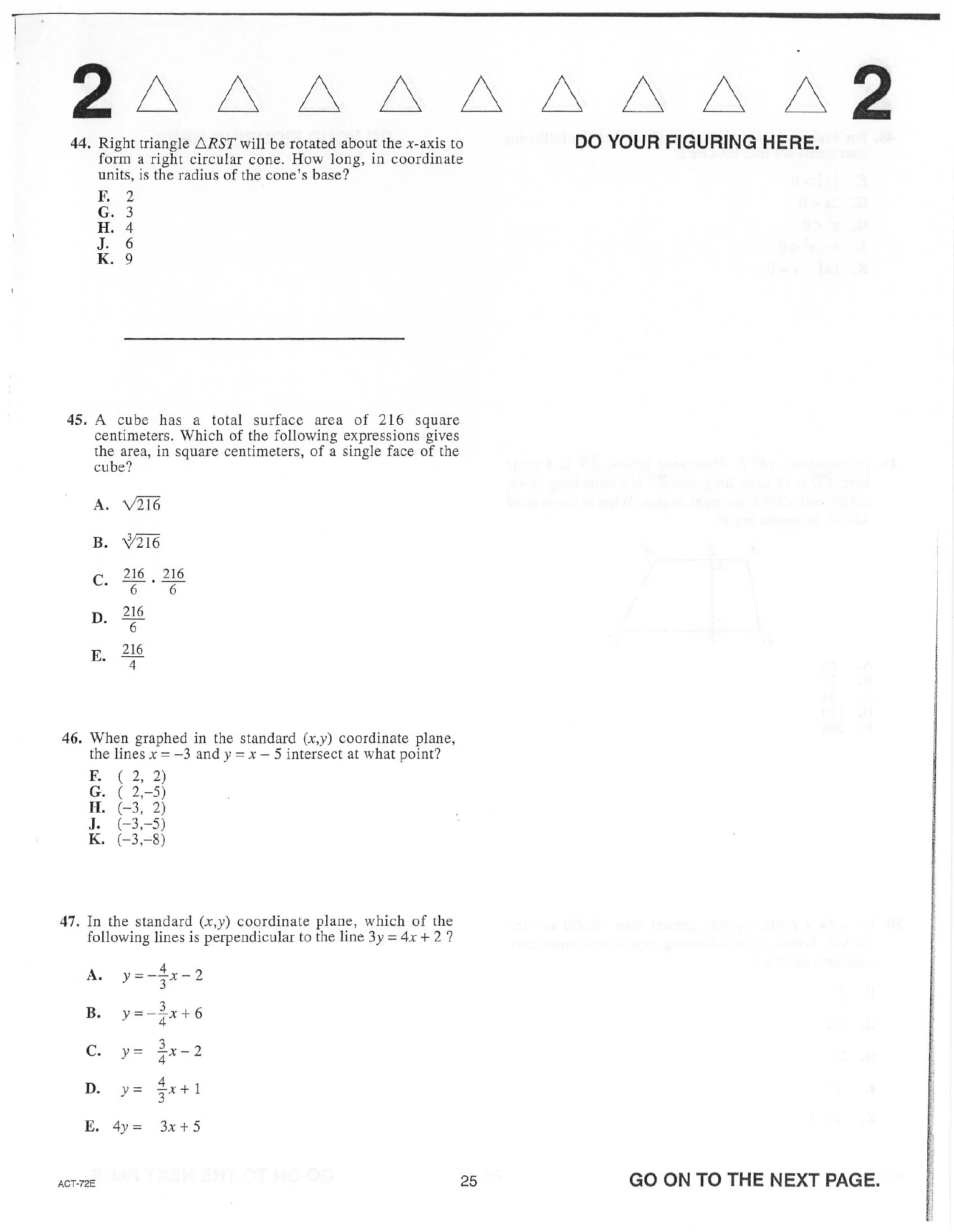 Source page for act-december-2015-form-72e-math-044
