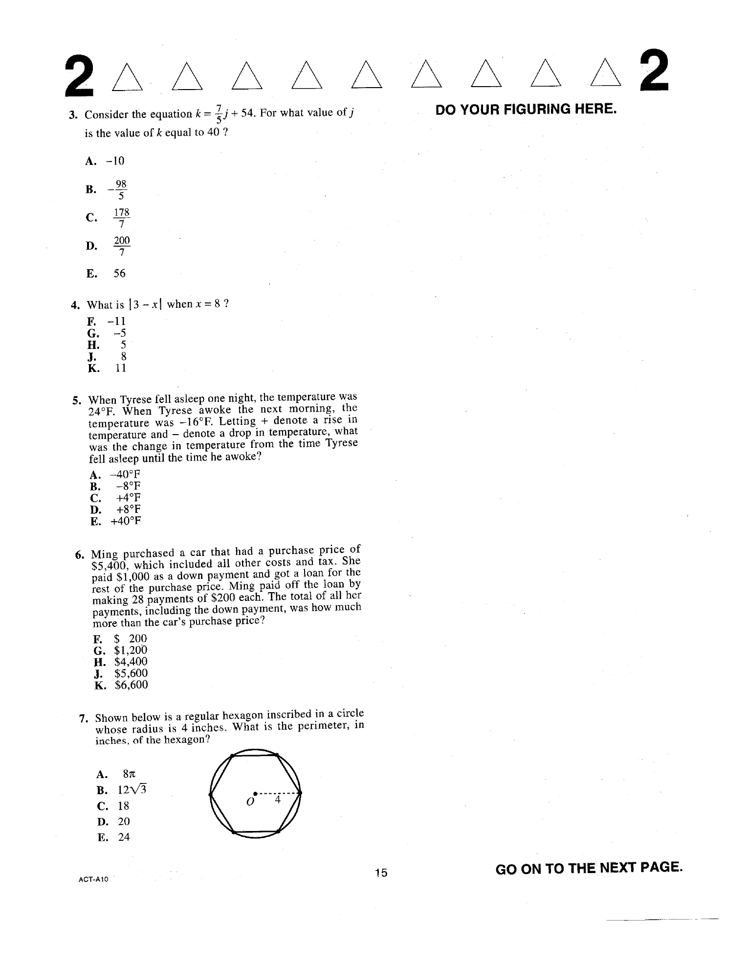 Source page for act-december-2017-form-a10-math-001
