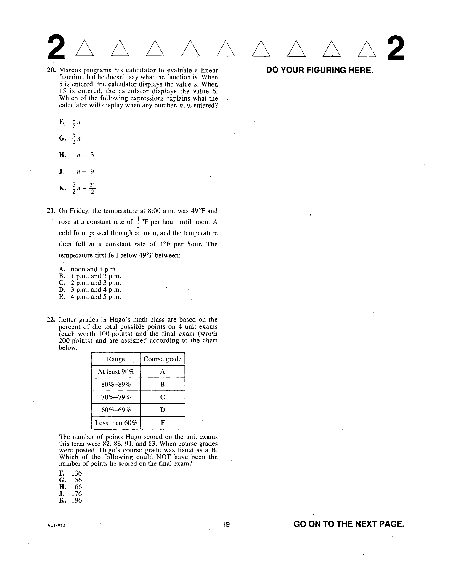 Source page for act-december-2017-form-a10-math-020