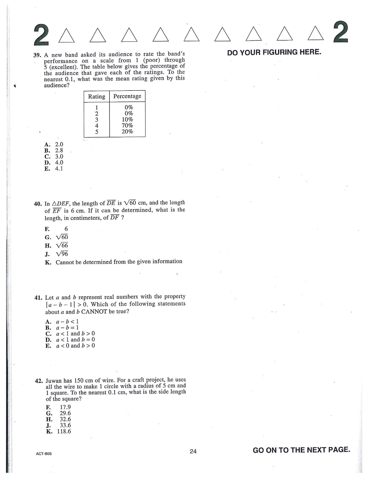 Source page for act-december-2018-form-b05-math-040
