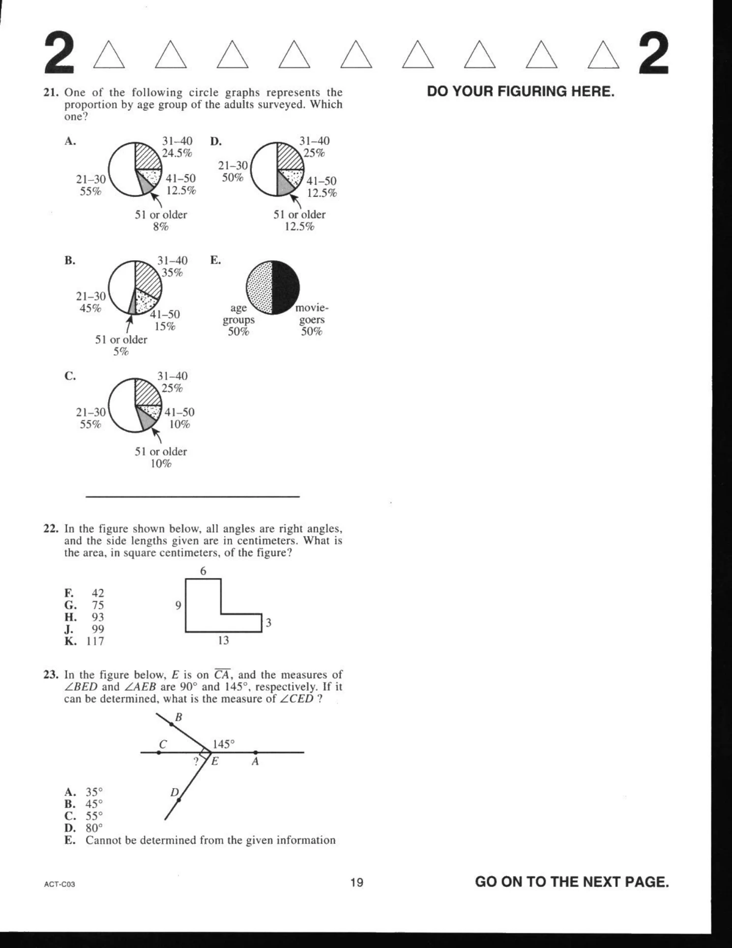 Source page for act-december-2019-form-c03-math-021