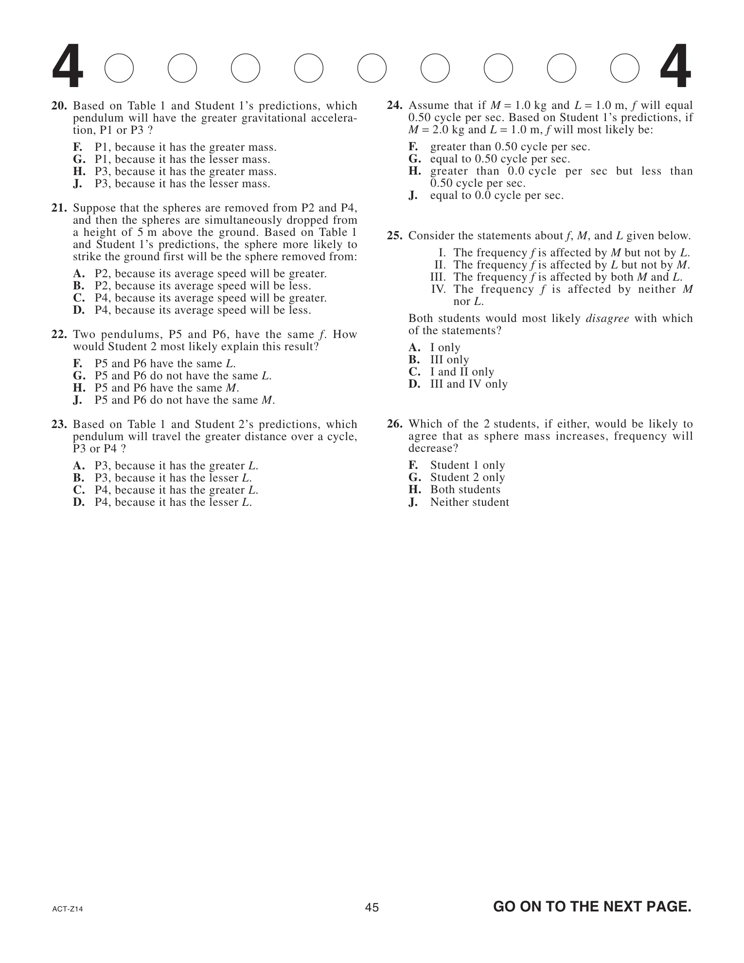 Source page for act-february-2025-form-z14-science-024