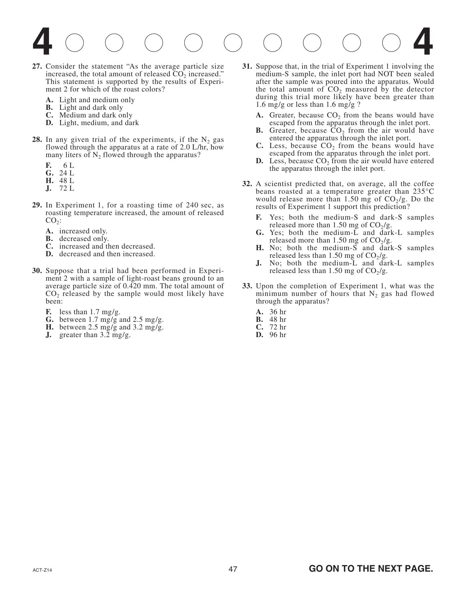 Source page for act-february-2025-form-z14-science-031