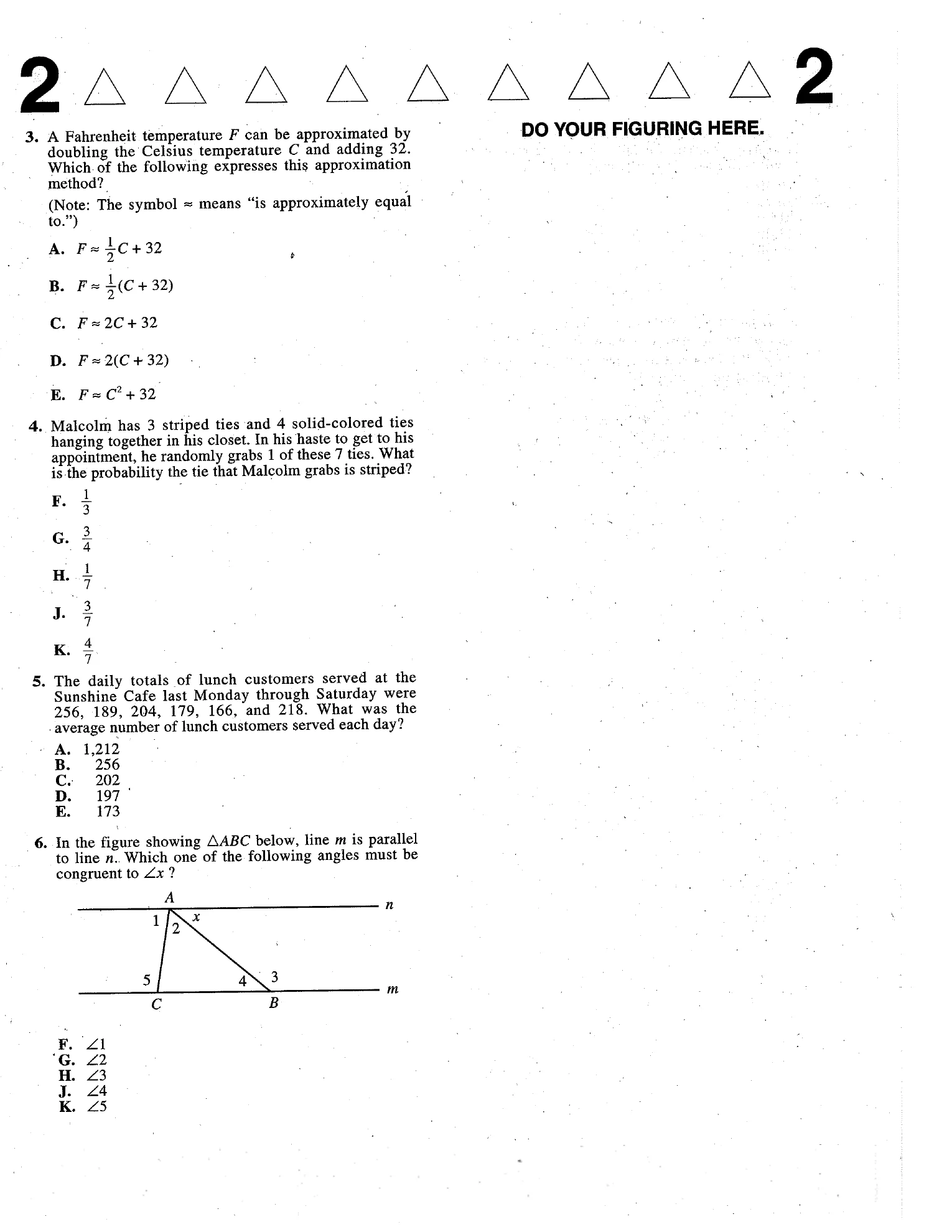 Source page for act-january-2002-form-55c-math-003