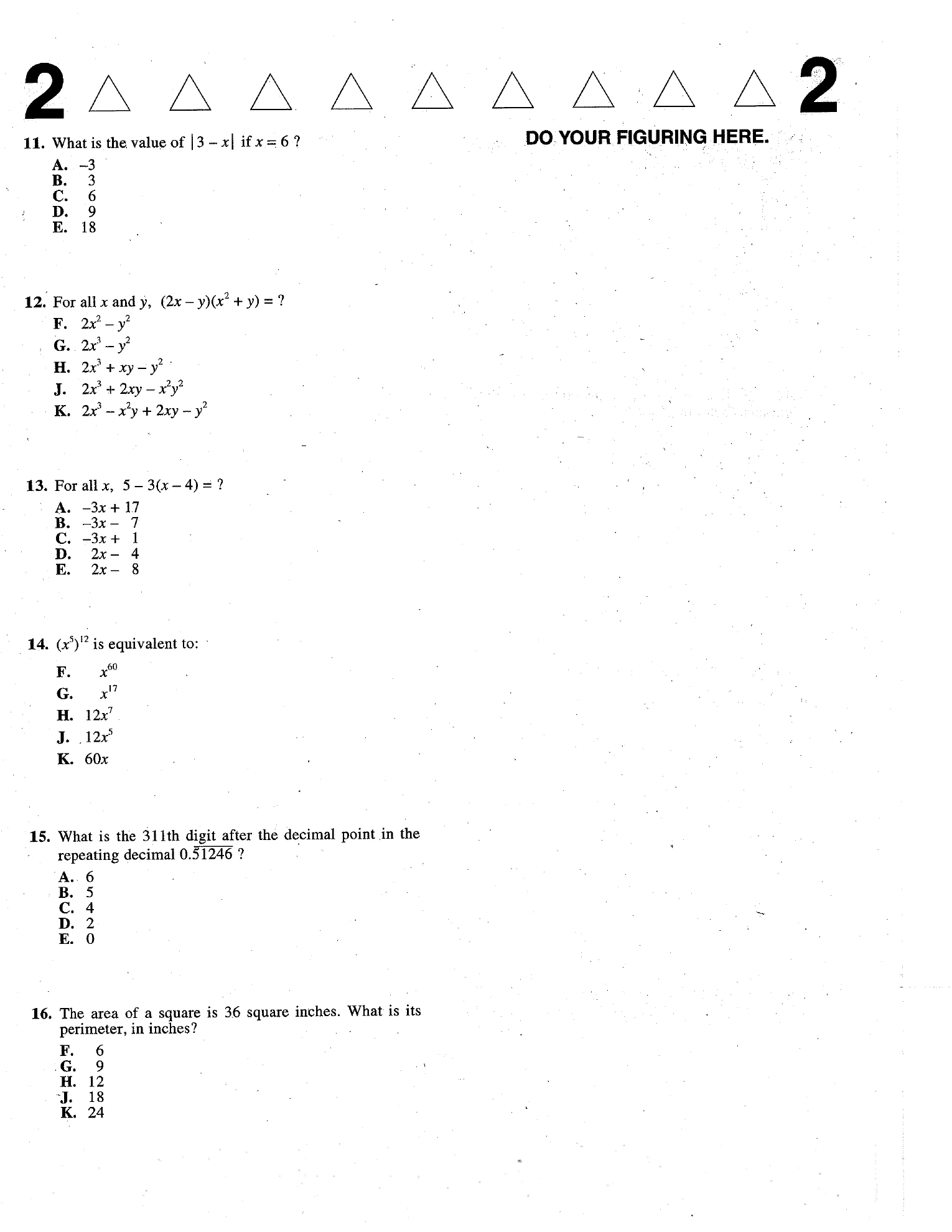 Source page for act-january-2002-form-55c-math-012