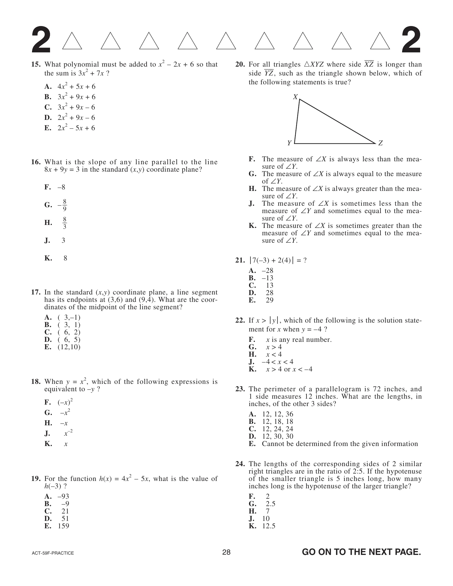 Source page for act-january-2003-form-59f-math-016