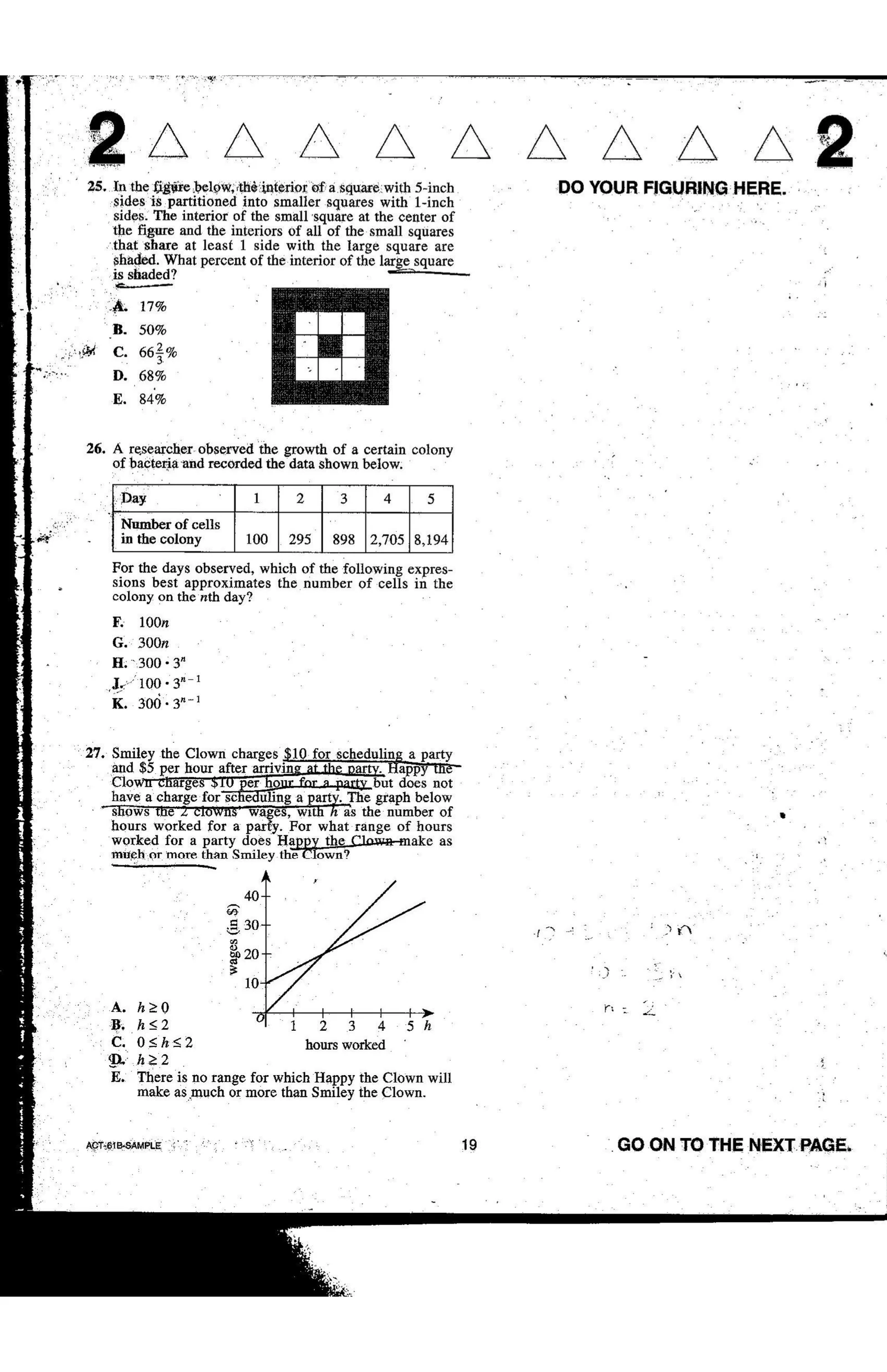 Source page for act-january-2008-form-61b-math-026