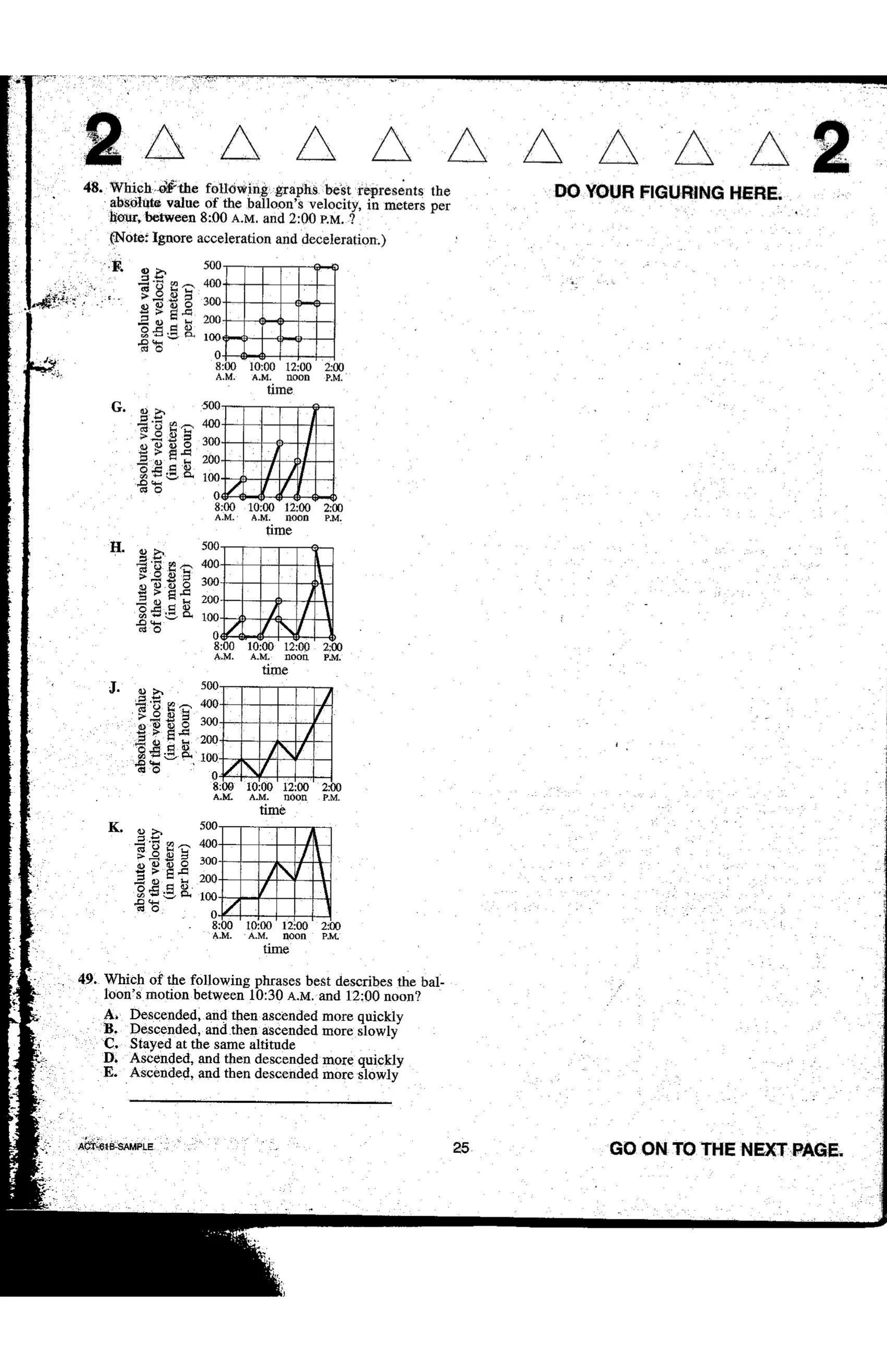 Source page for act-january-2008-form-61b-math-048