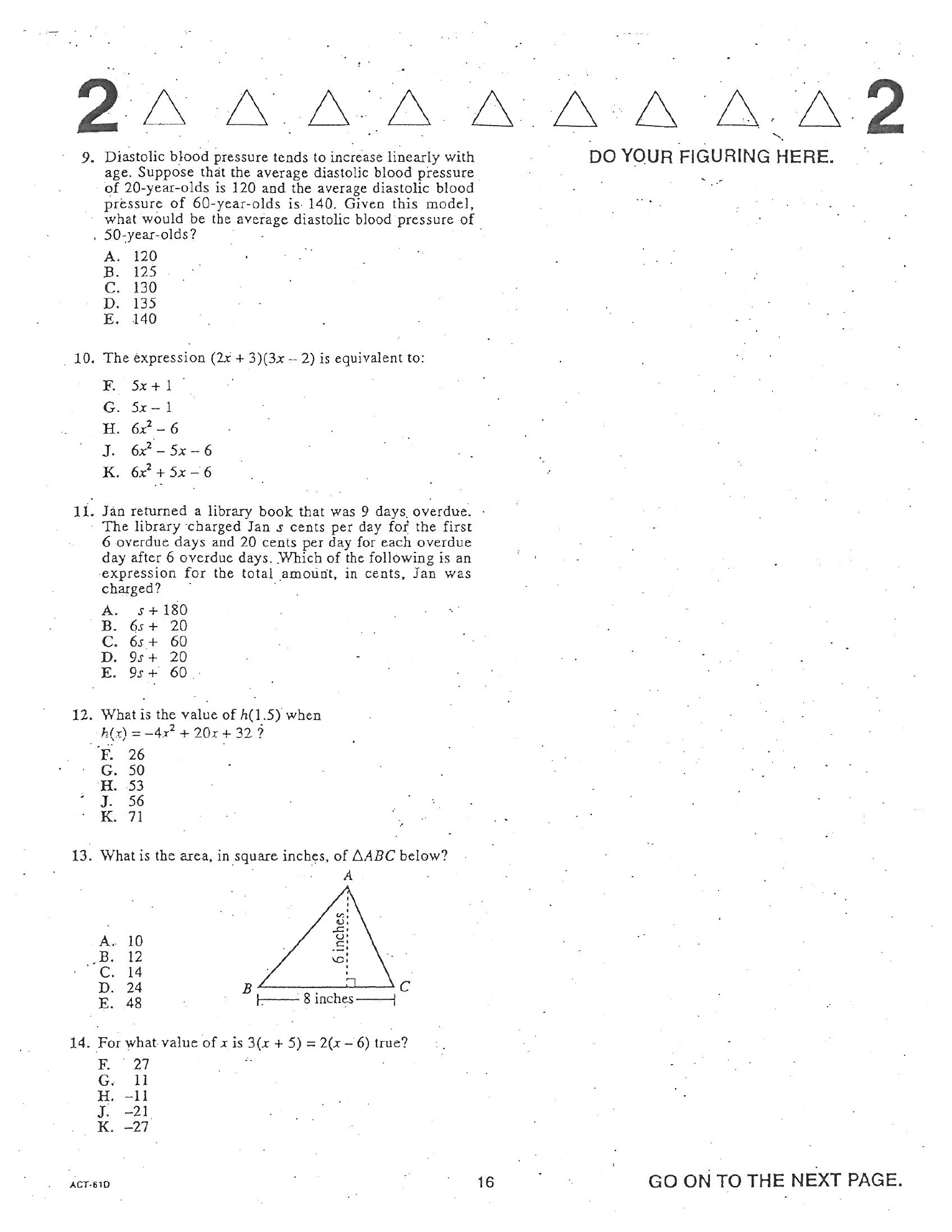 Source page for act-june-2005-form-61d-math-014