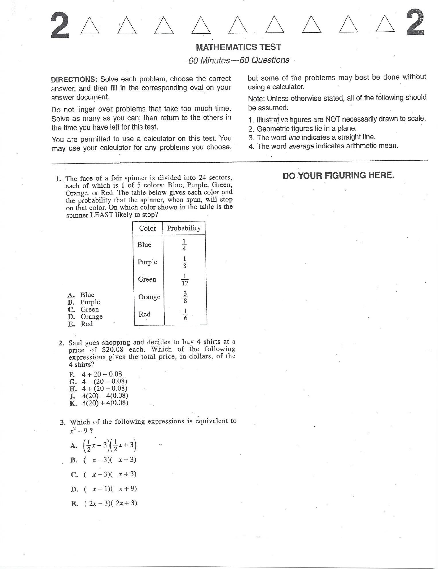 Source page for act-june-2010-form-68c-math-002